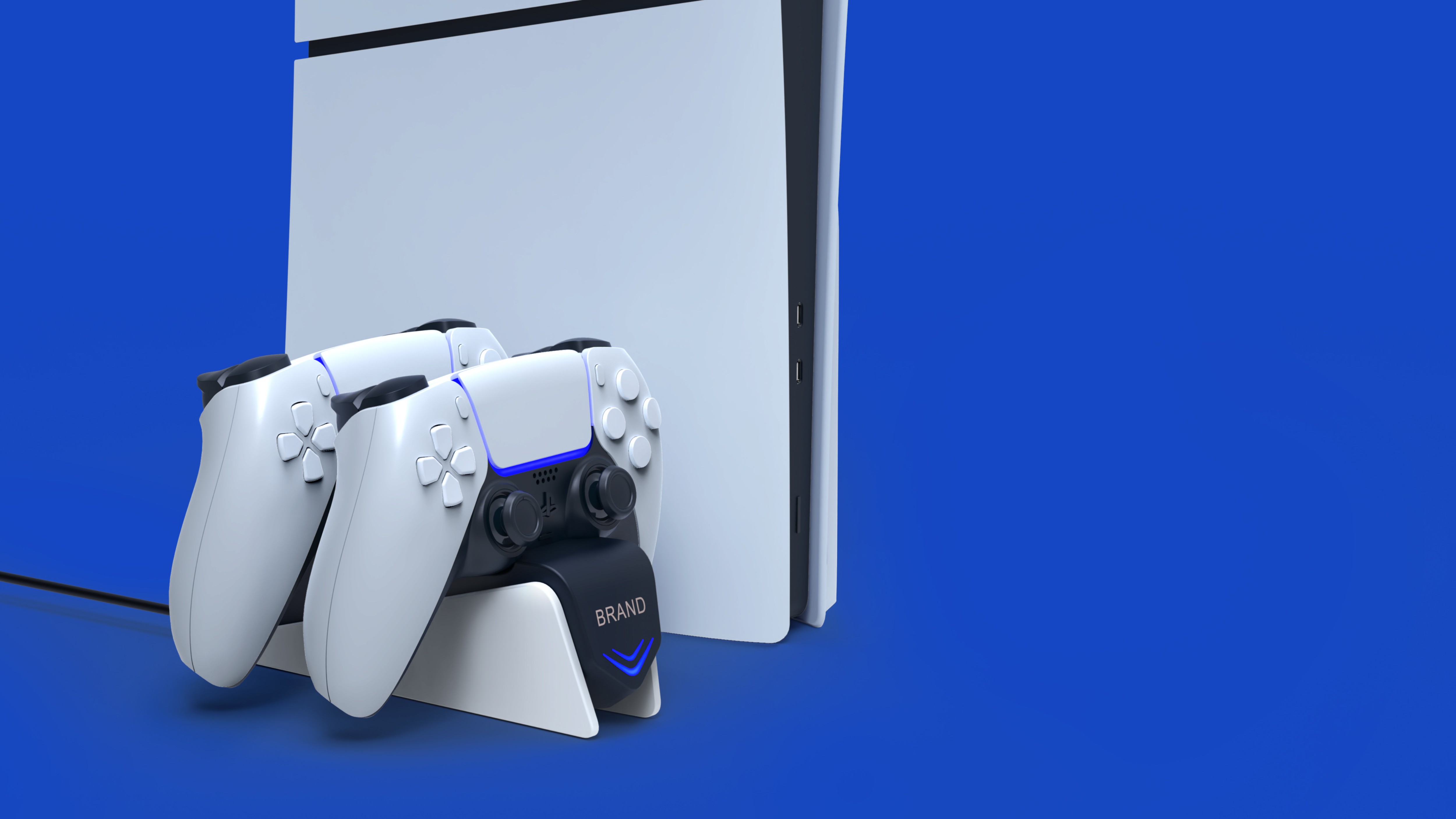 Game Accessories Design，Handle charging stand，ps5，PlayStation，Host Game，cmf，Modeling design，3D design，