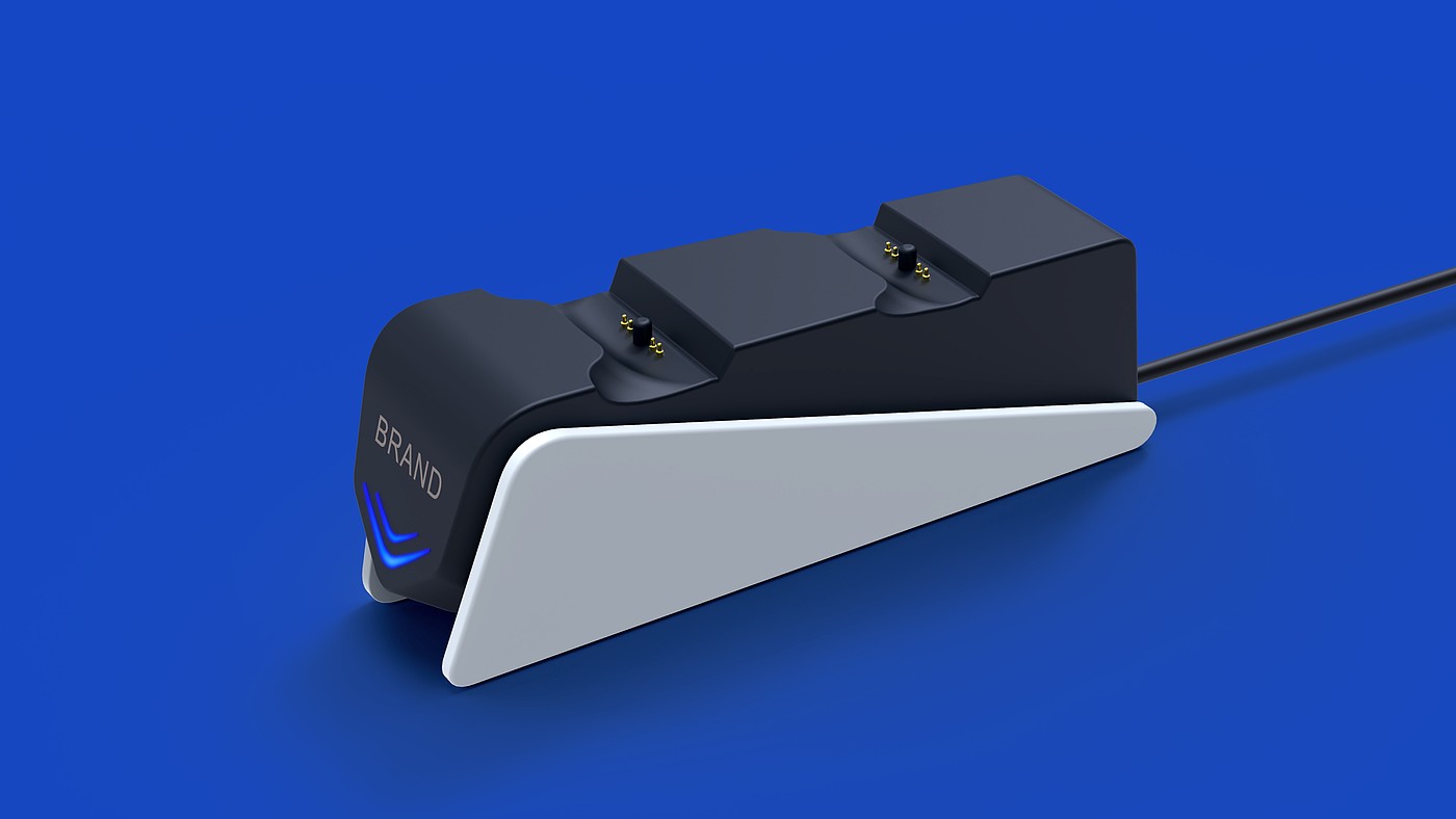 Game Accessories Design，Handle charging stand，ps5，PlayStation，Host Game，cmf，Modeling design，3D design，