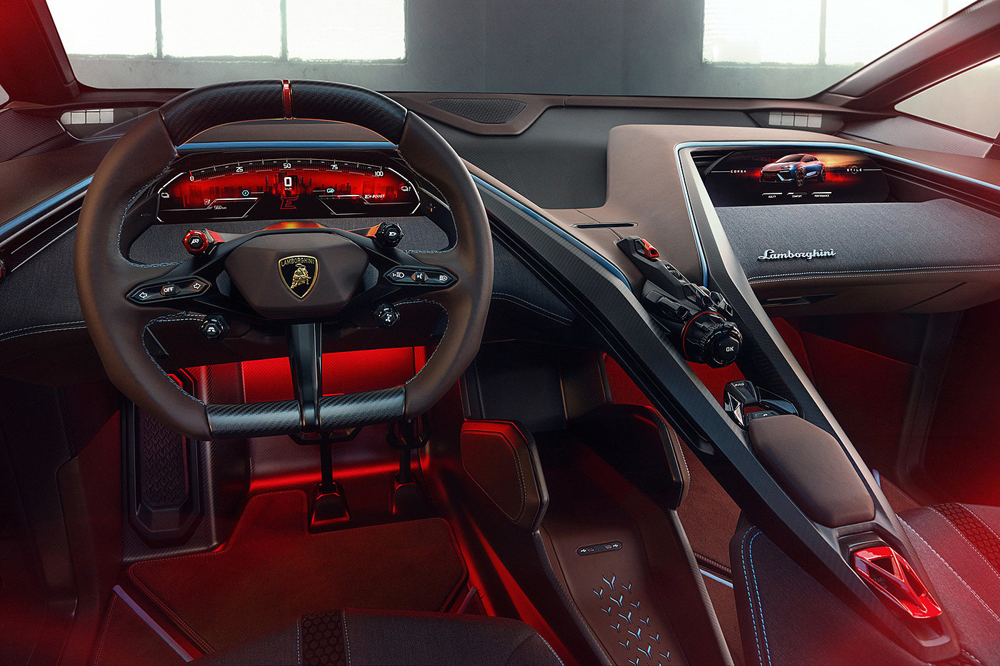 vehicle，automobile，Lamborghini，Concept Car，