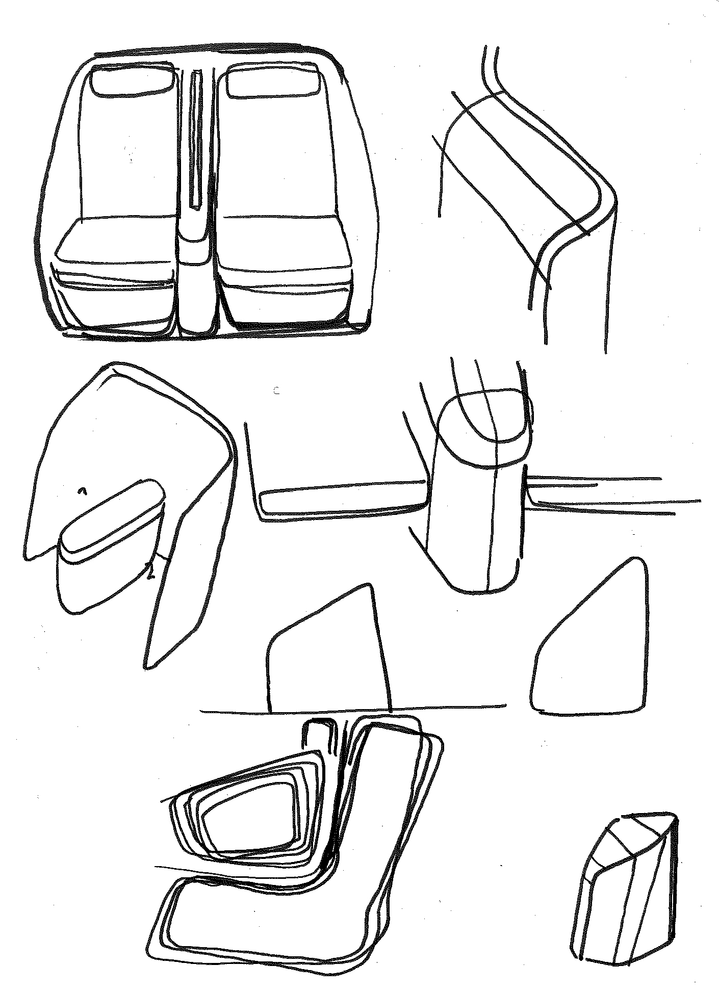 Sketch，marker pen，