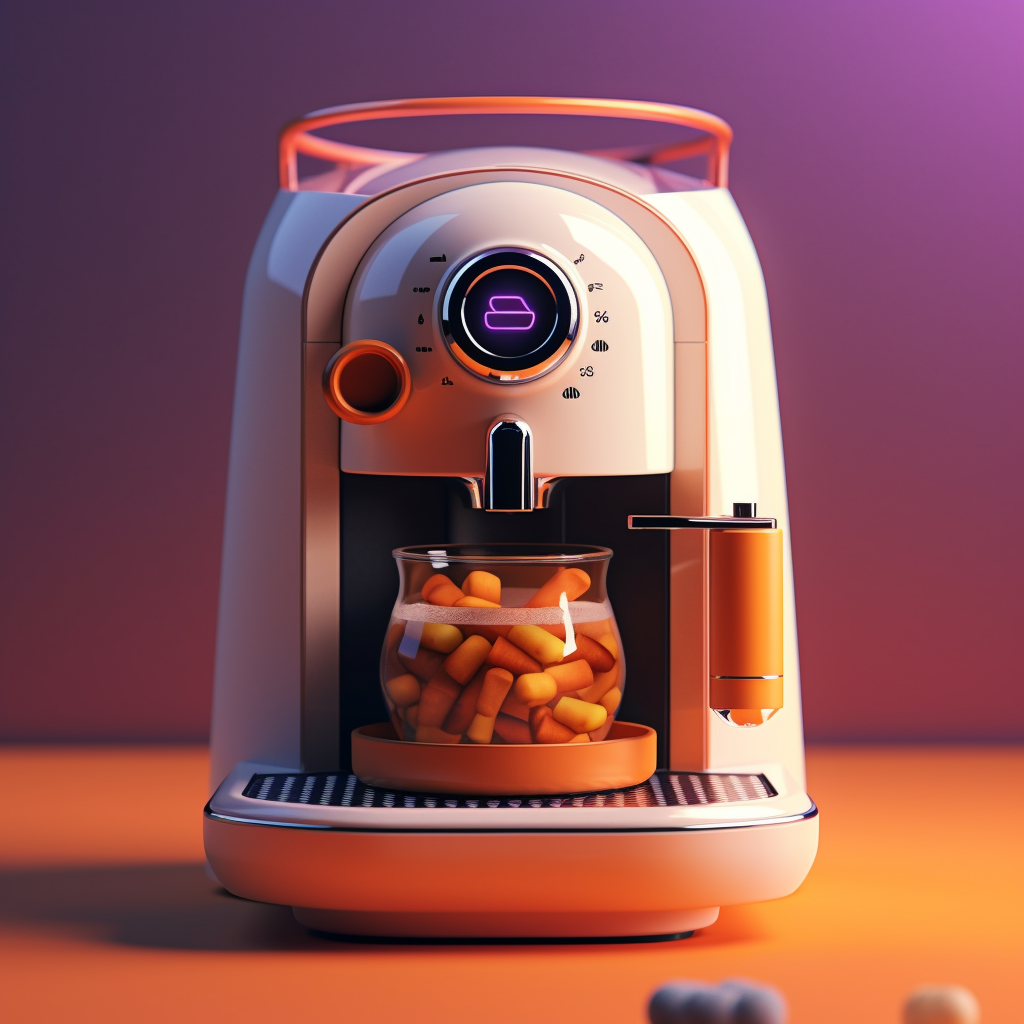 AI style exploration, home appliance design, kitchen appliances，