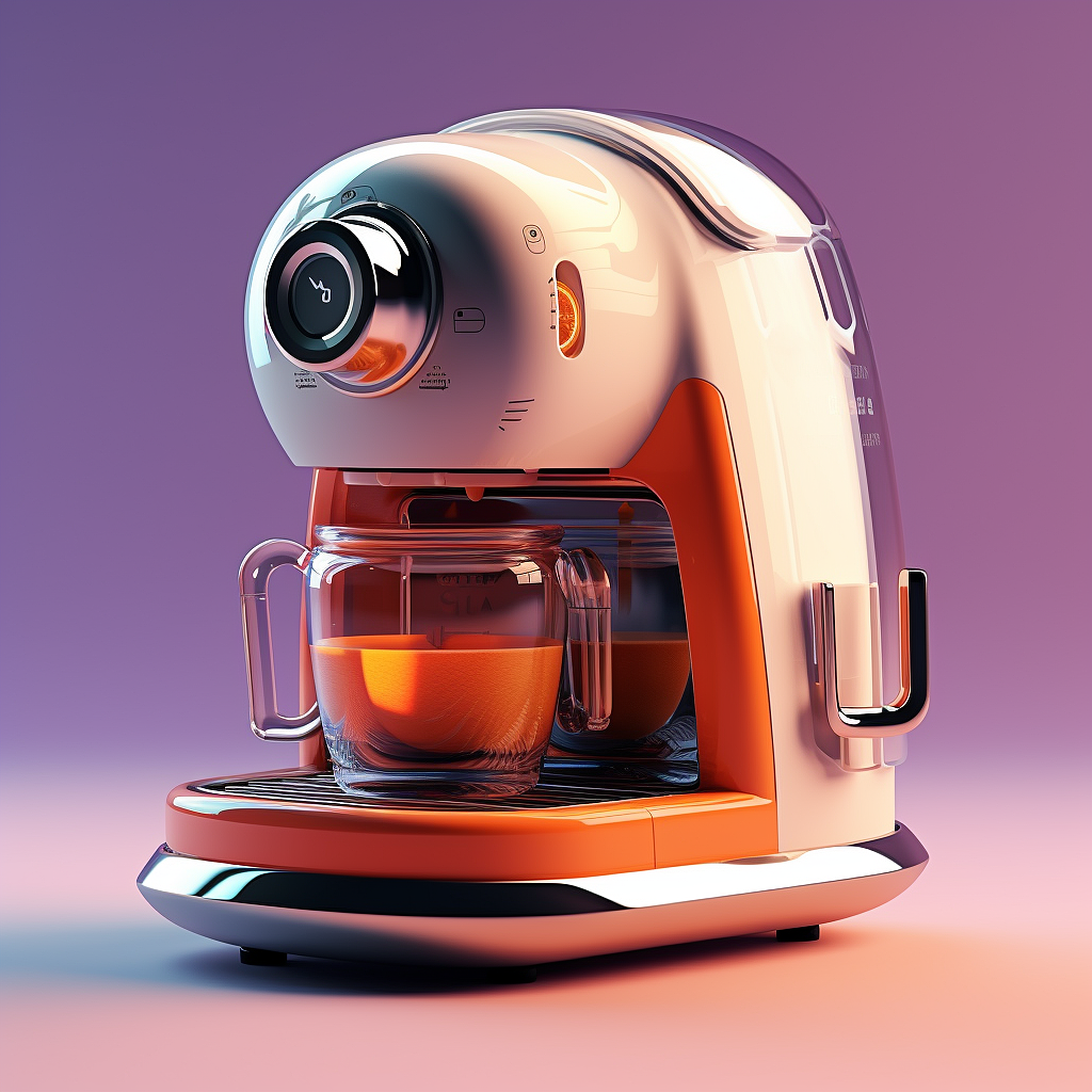 AI style exploration, home appliance design, kitchen appliances，