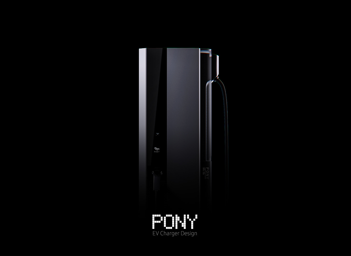 Charging pile，PONY，EV，Simplicity，