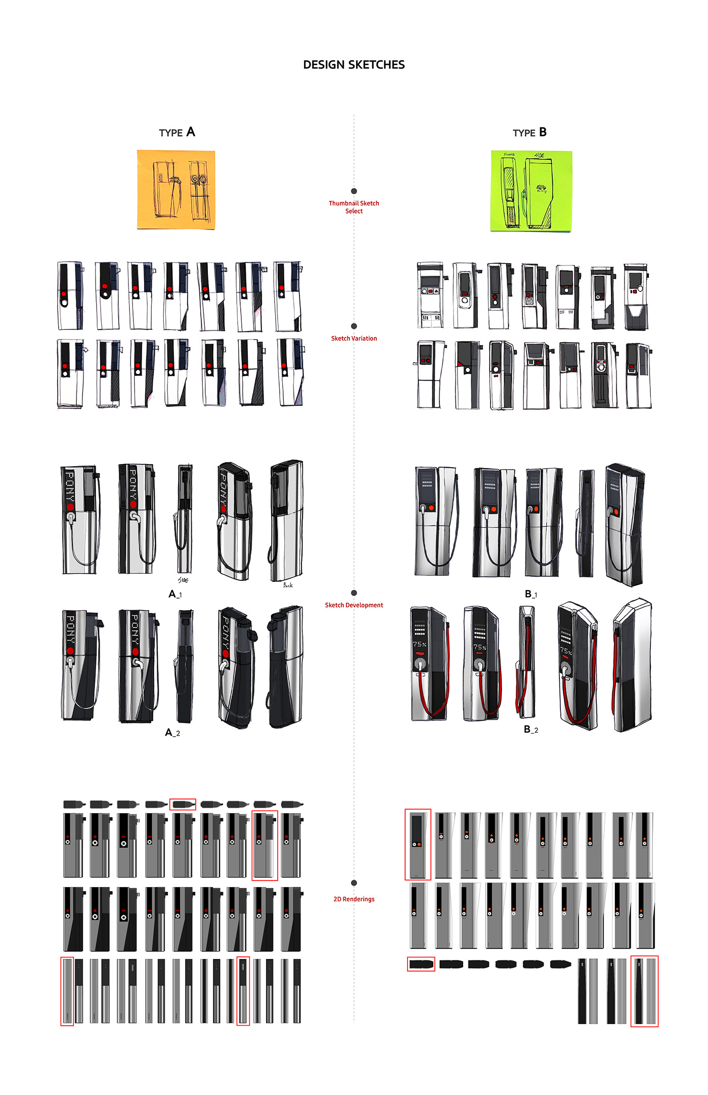 Charging pile，PONY，EV，Simplicity，