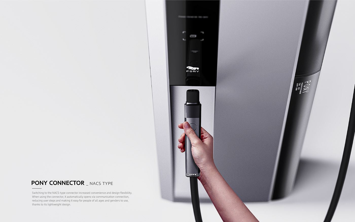 Charging pile，PONY，EV，Simplicity，