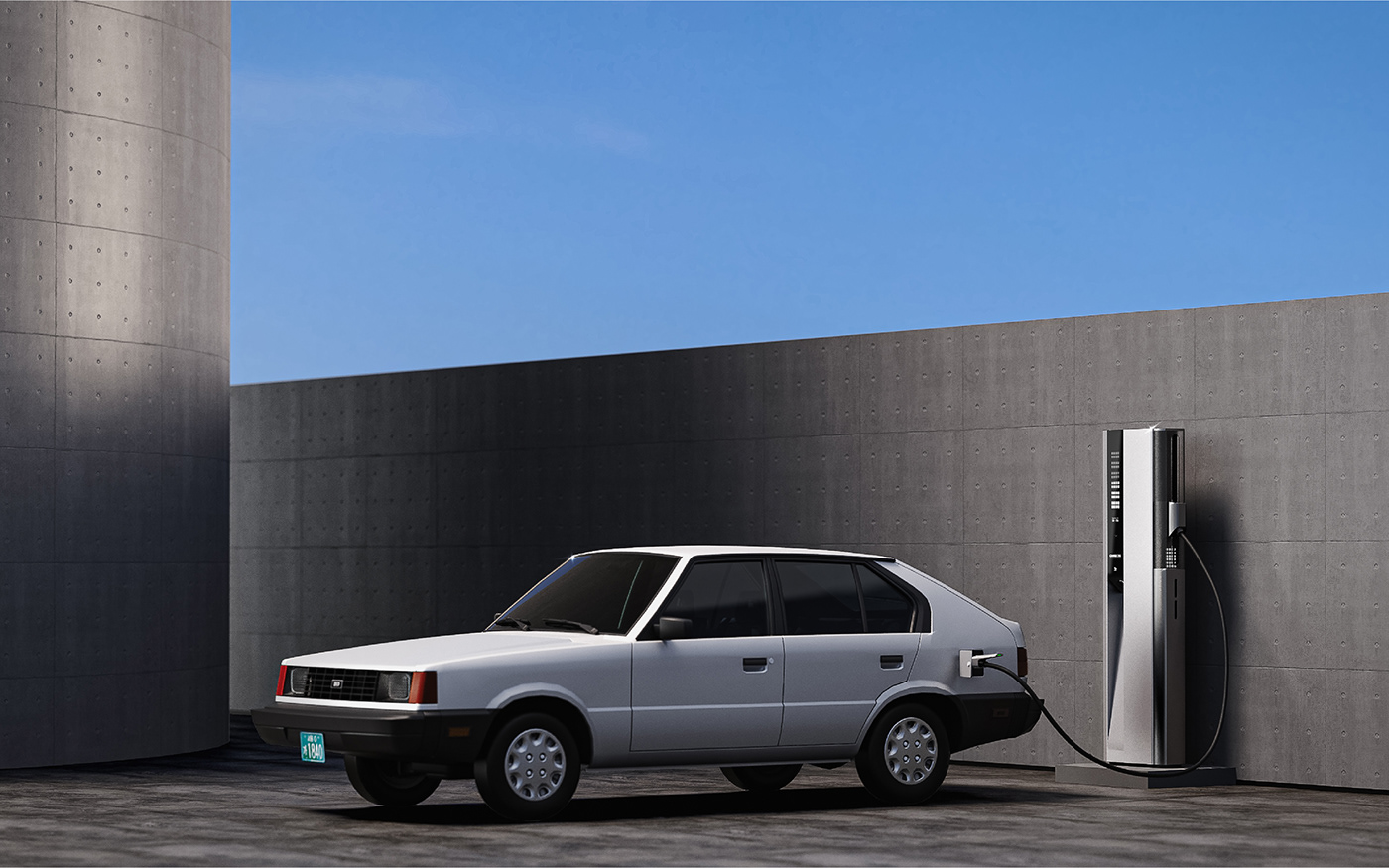 Charging pile，PONY，EV，Simplicity，