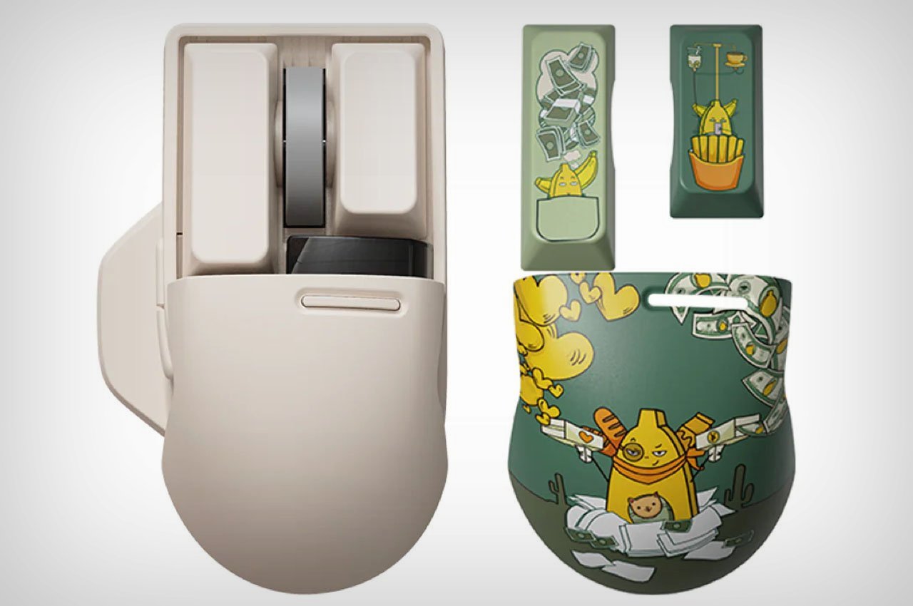 Retro，Wireless mouse，Key cap，mouse，Lofree，