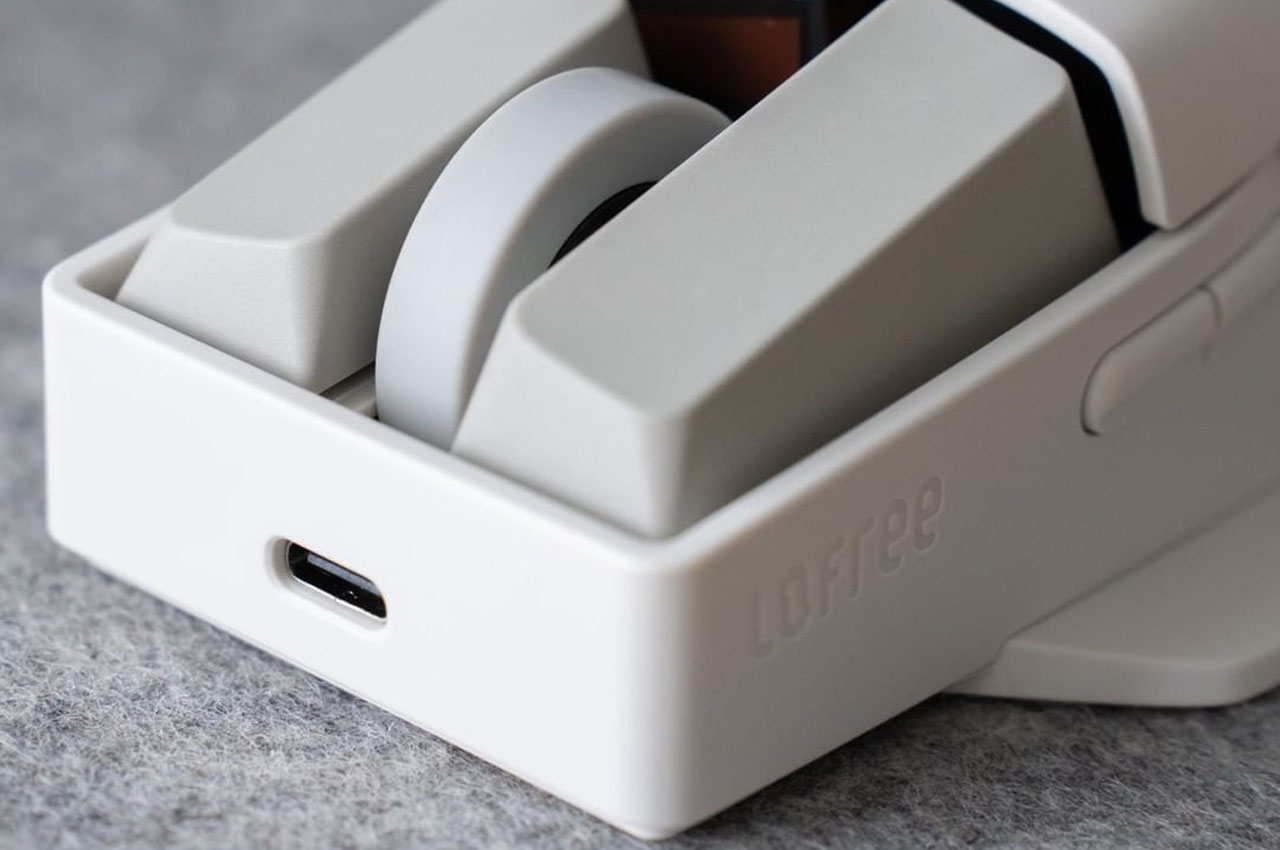 Retro，Wireless mouse，Key cap，mouse，Lofree，