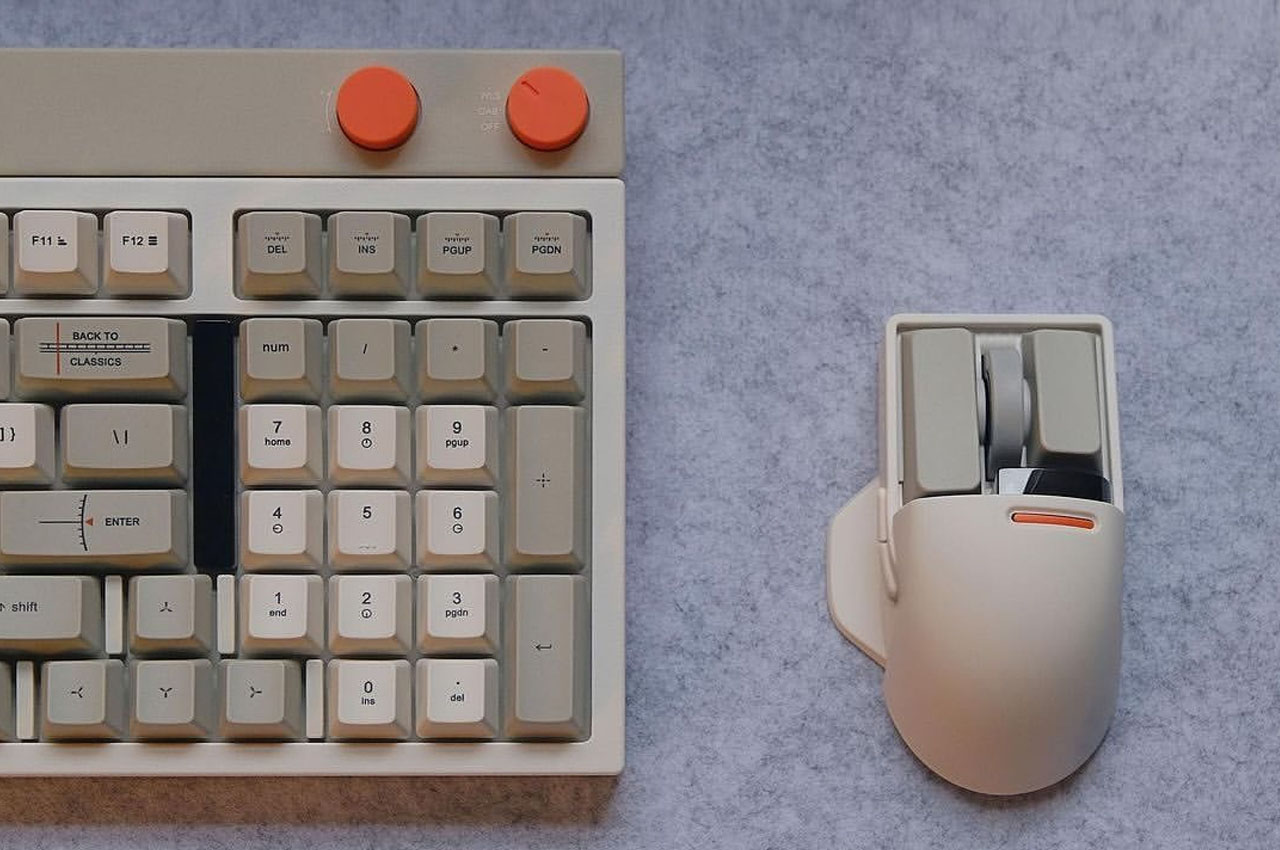 Retro，Wireless mouse，Key cap，mouse，Lofree，