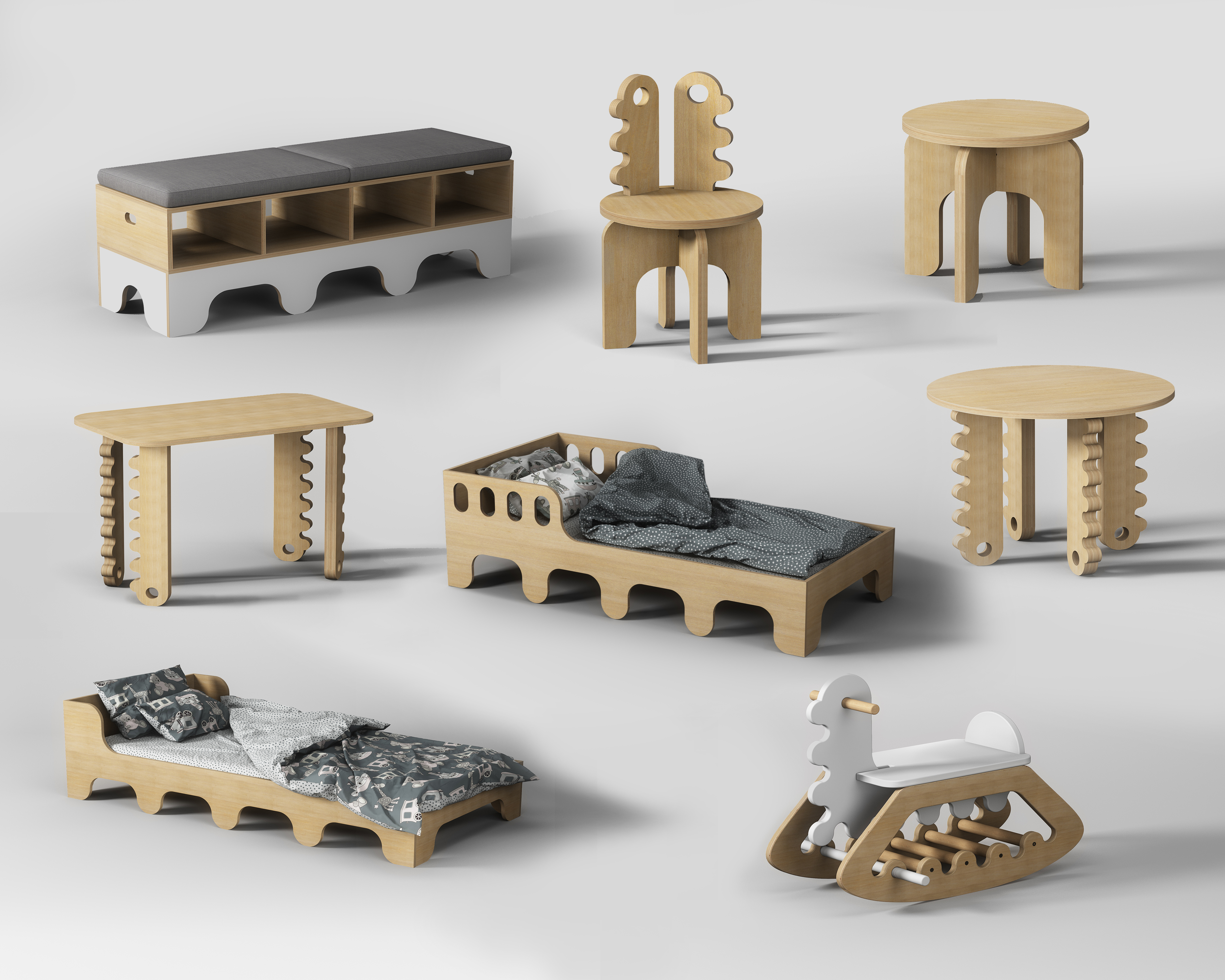 children，MAIIMO，NUMO，