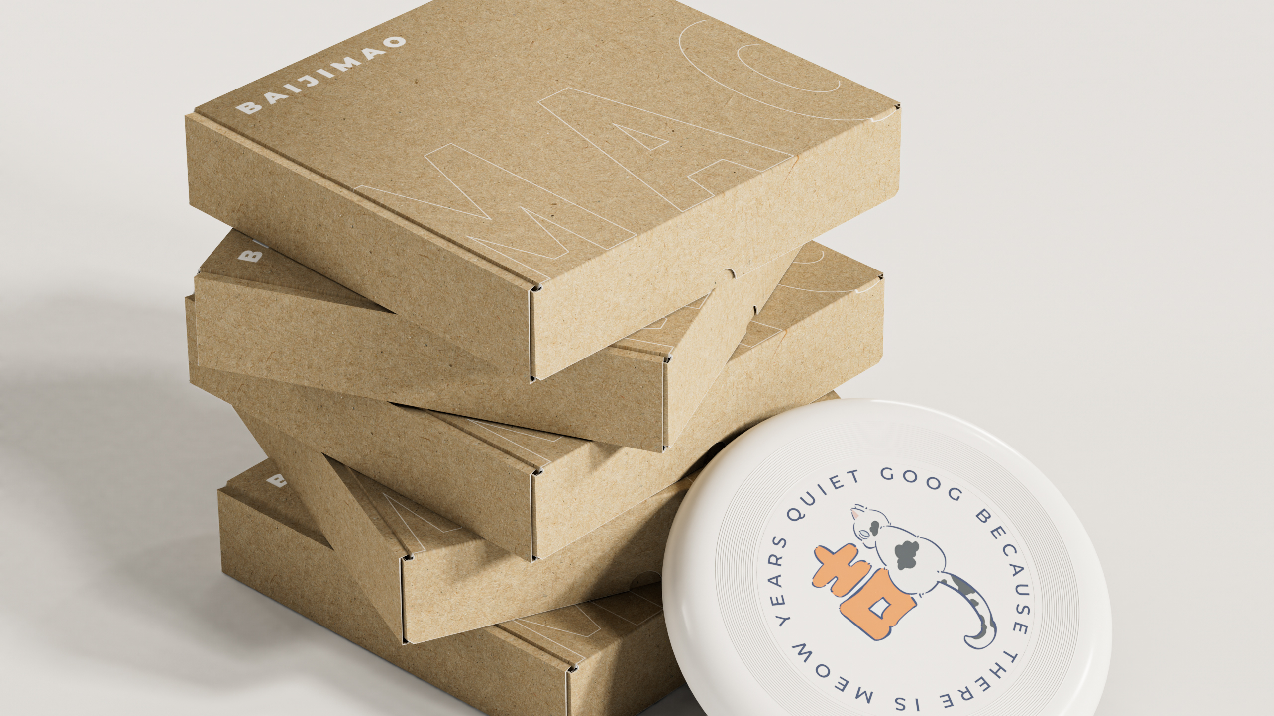 Graphic Artist Designer，packing design，Cultural and creative design，Frisbee，product design，Cat cat，Pets，Original design，