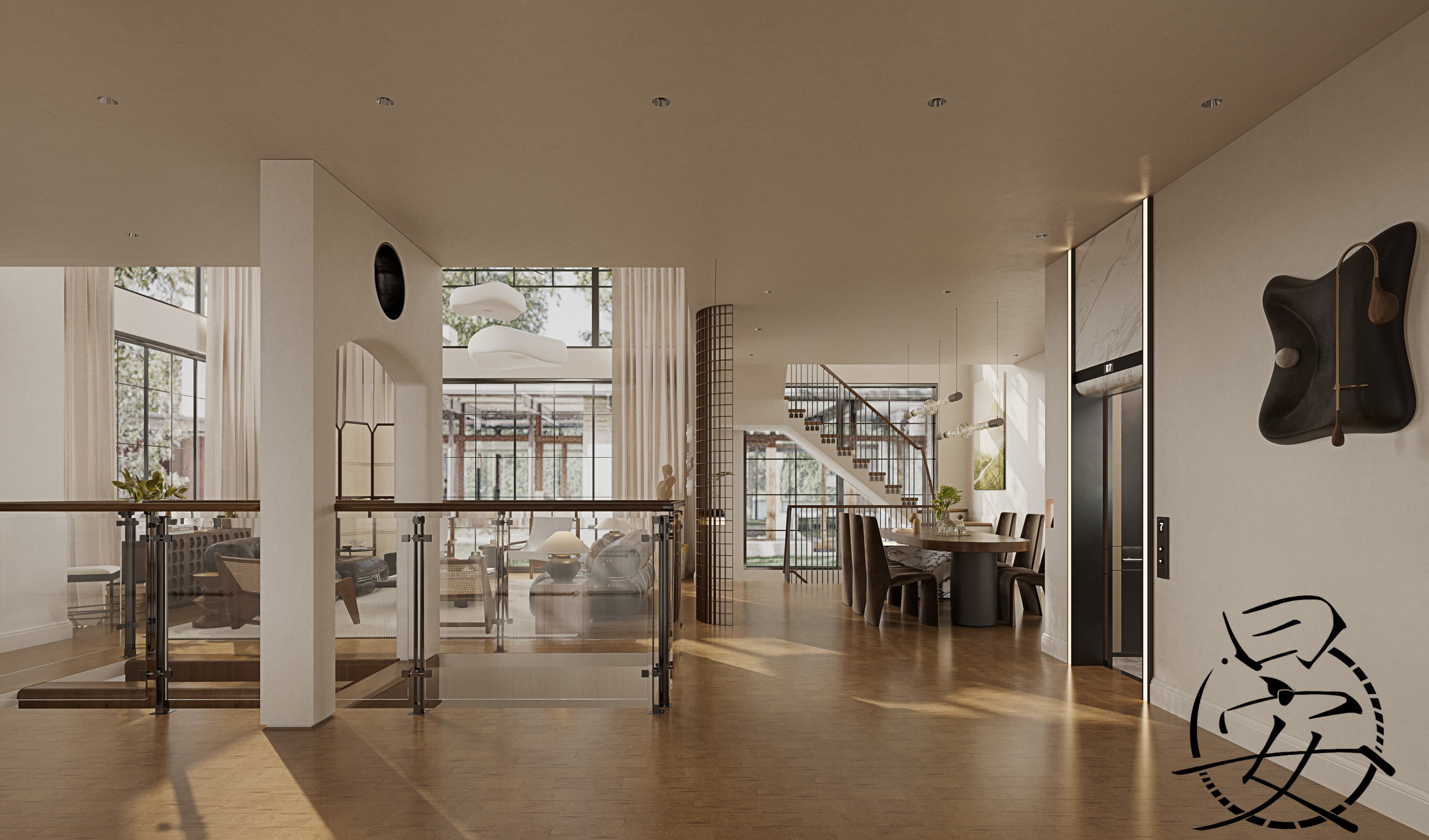 Indoor renderings，