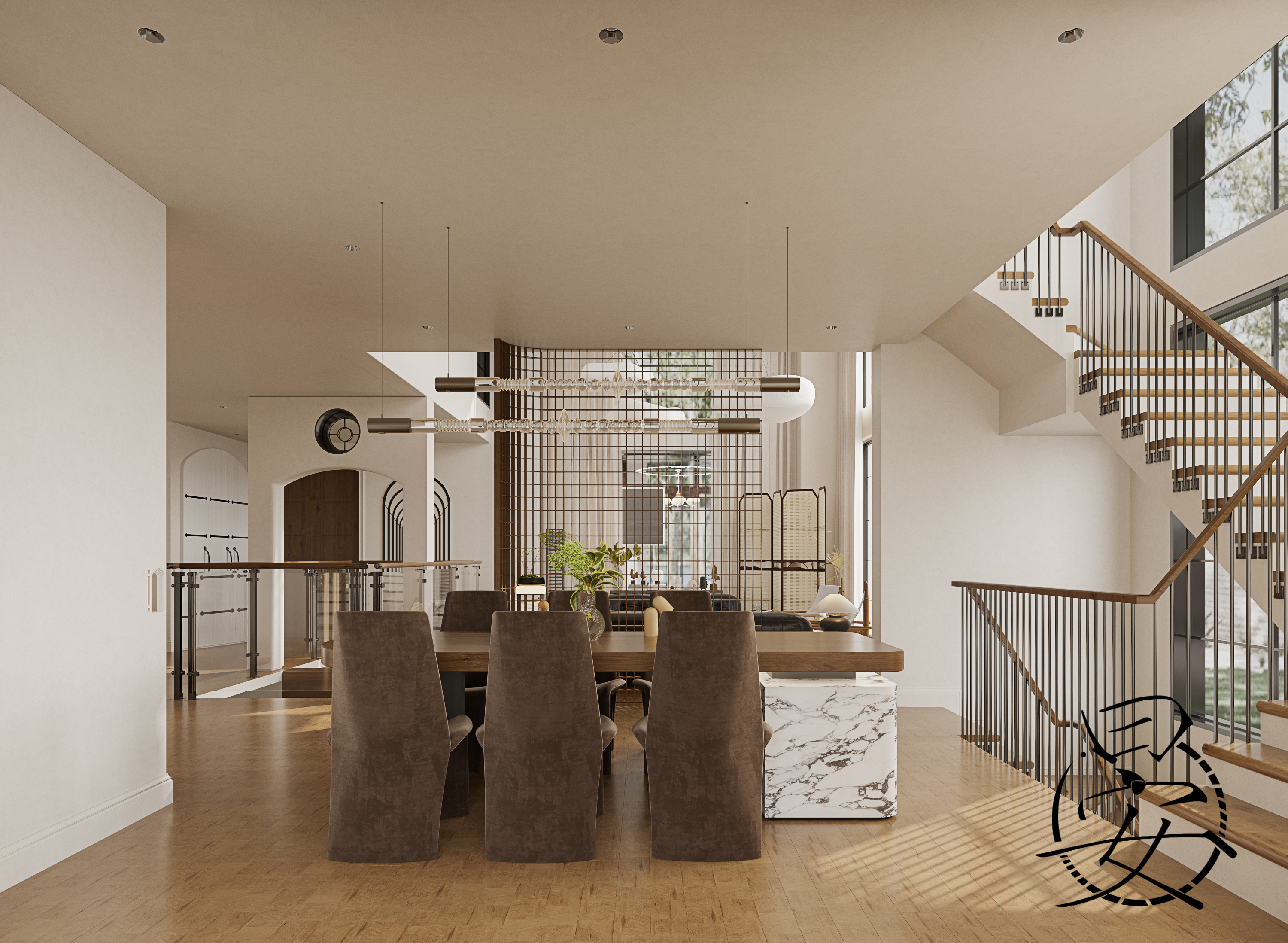 Indoor renderings，