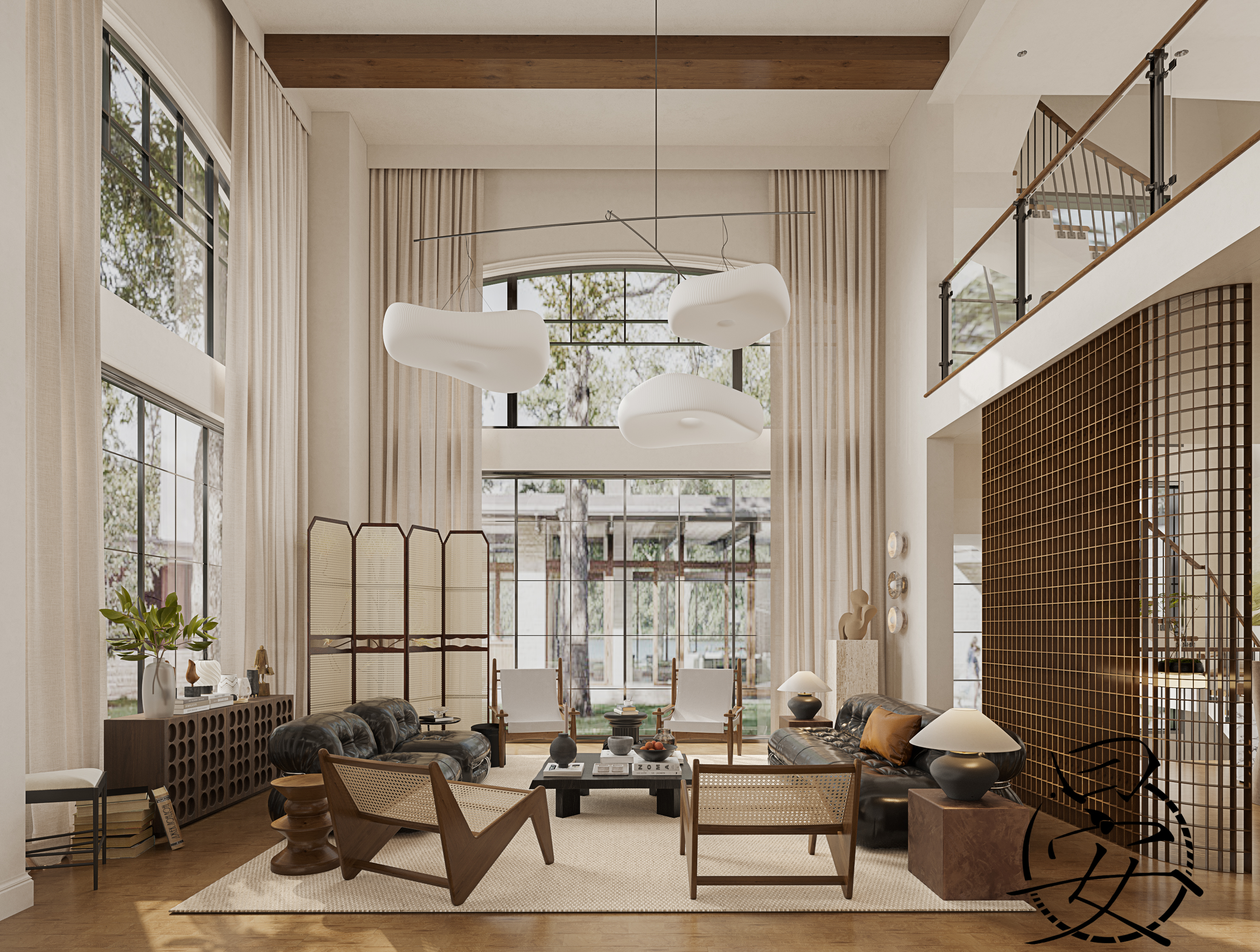 Indoor renderings，