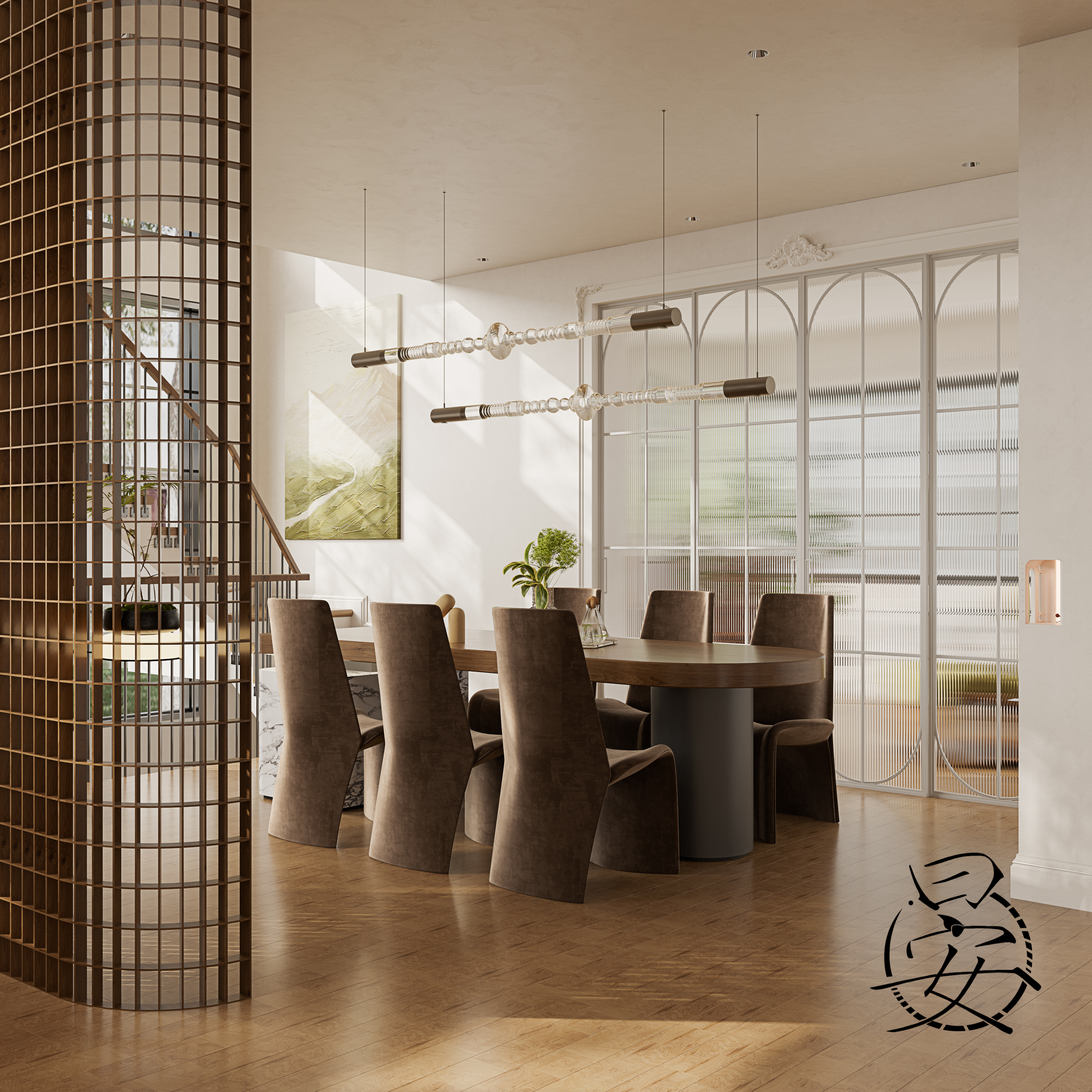 Indoor renderings，