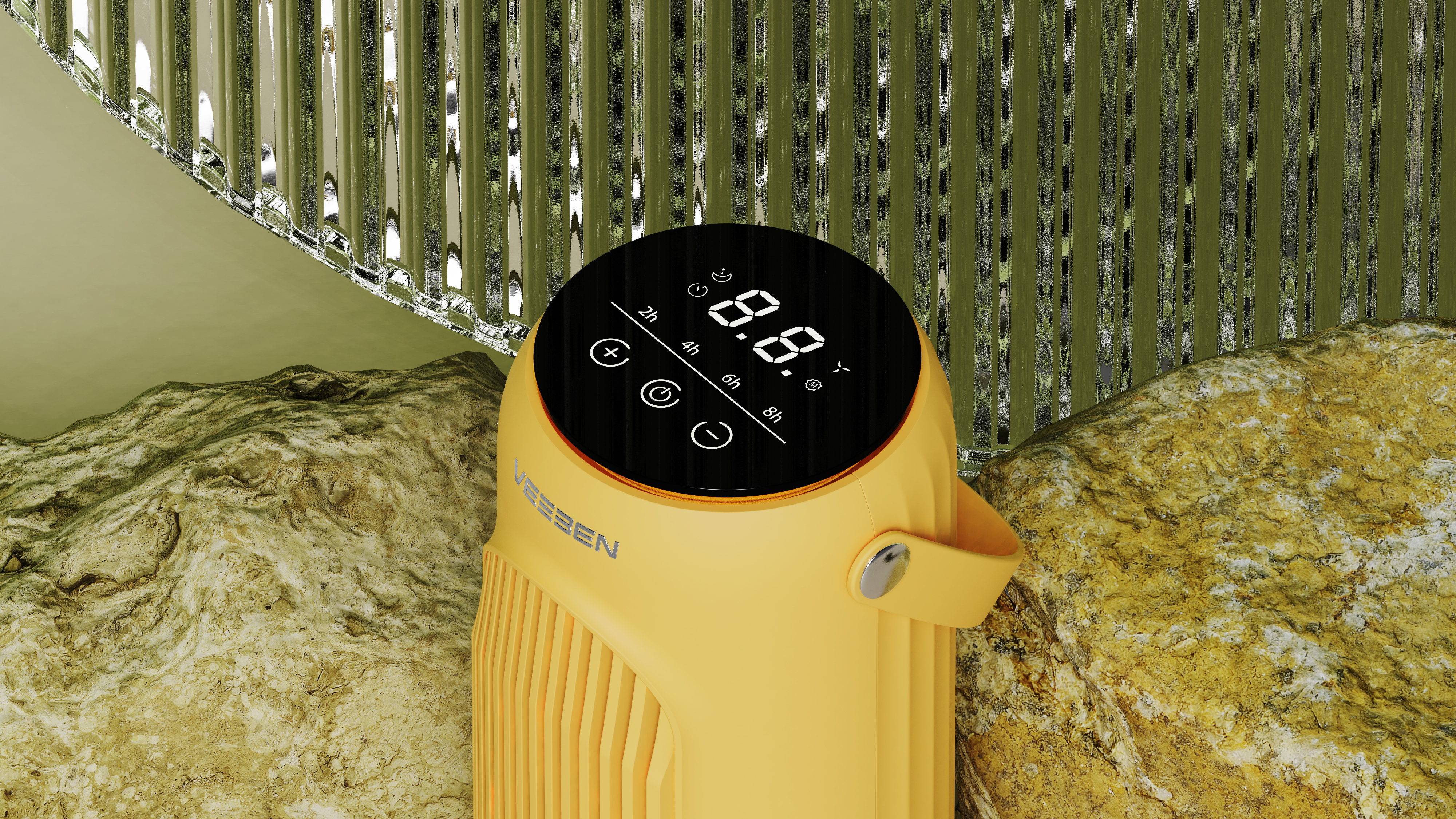 Heater，Desktop heater，household electrical appliances，Product Elements，Air heater，