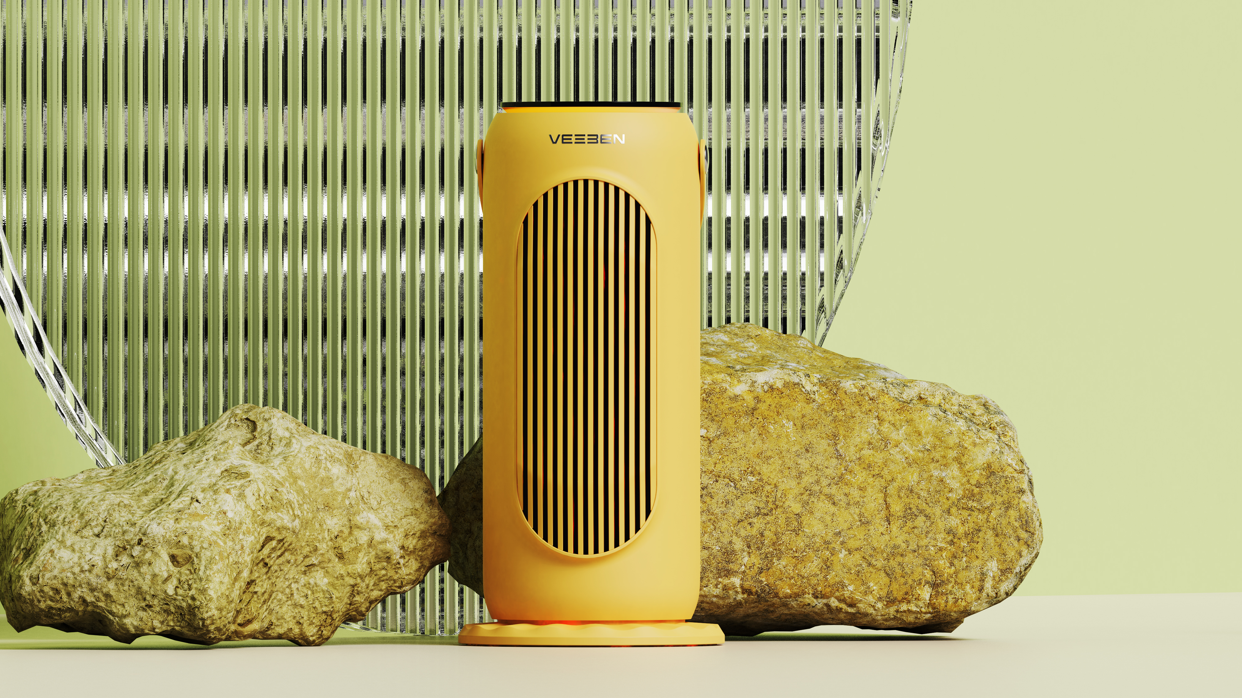 Heater，Desktop heater，household electrical appliances，Product Elements，Air heater，