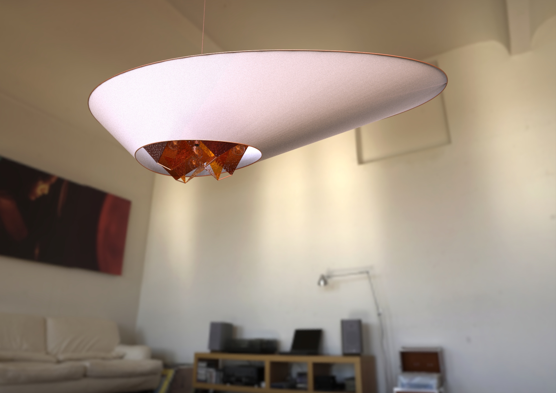 PLATON-LIGHT，Lamp design，Steel cage，Glass，