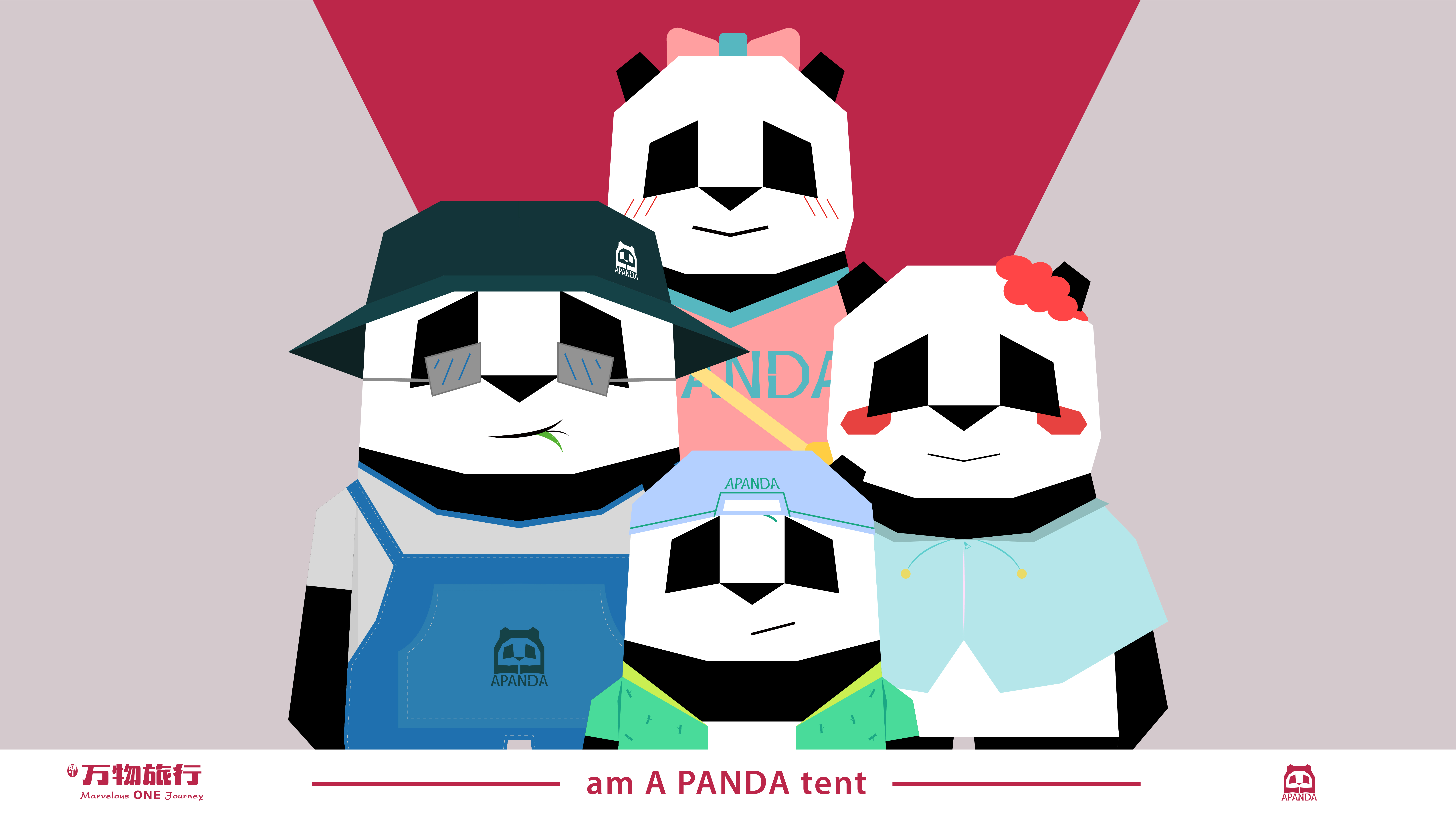 Brand design，IP image，Role design，Outdoor camping，Creative design，