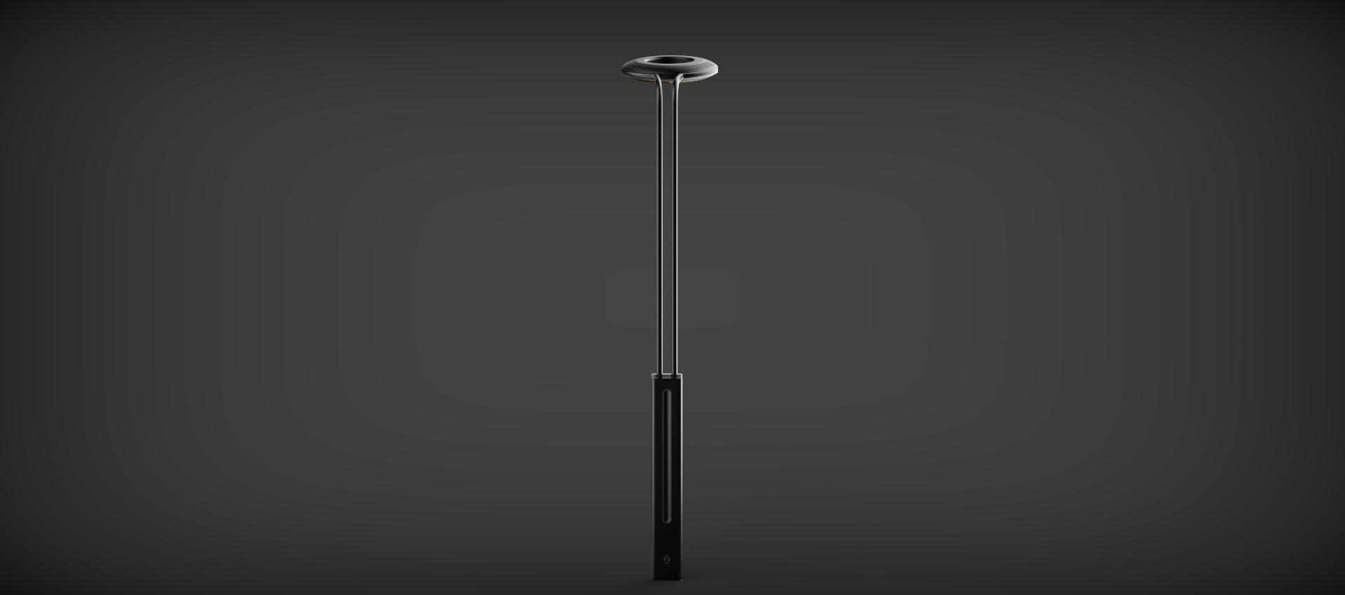 street lamp，Intelligent projection map，black，