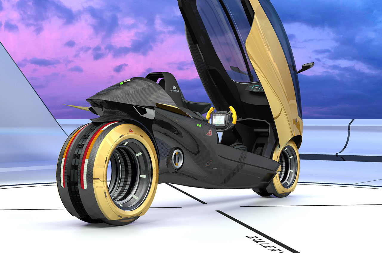 Electric vehicle，clean energy，Futurism，