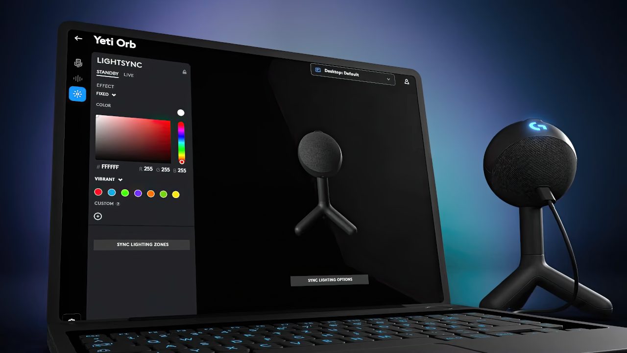 Microphone，Logitech，tripod，