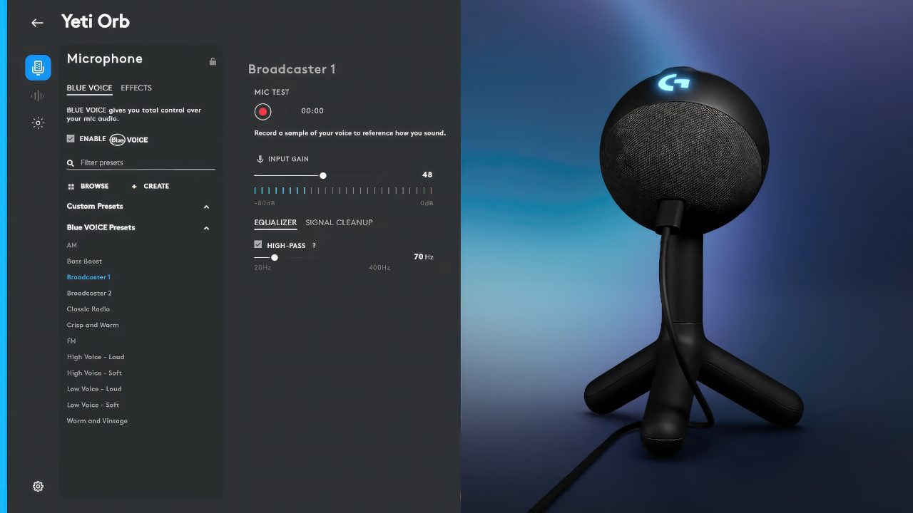 Microphone，Logitech，tripod，