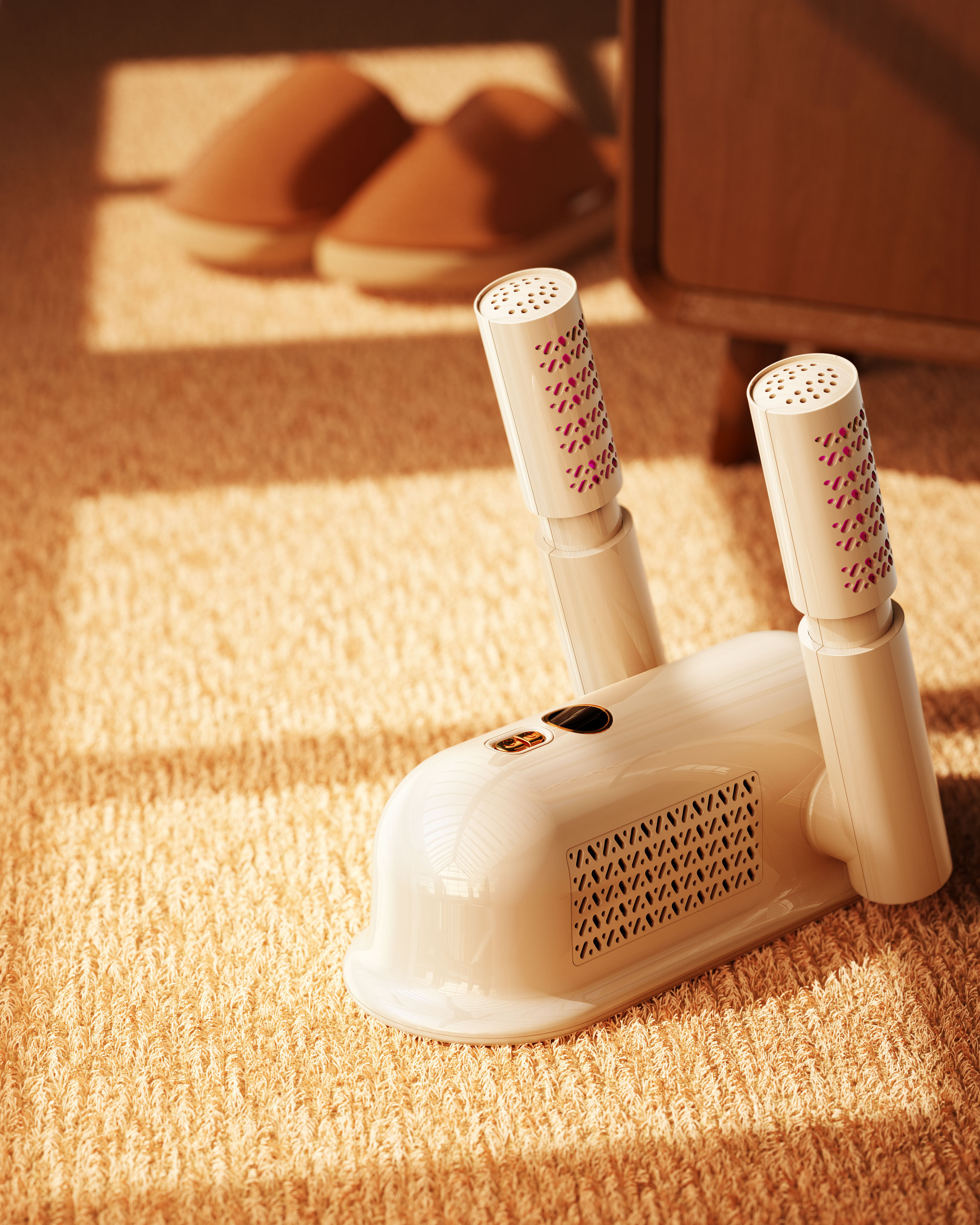 Shoes dryer，warm，an electric appliance，Home Furnishing，warm oneself，household electrical appliances，shoes，Render，