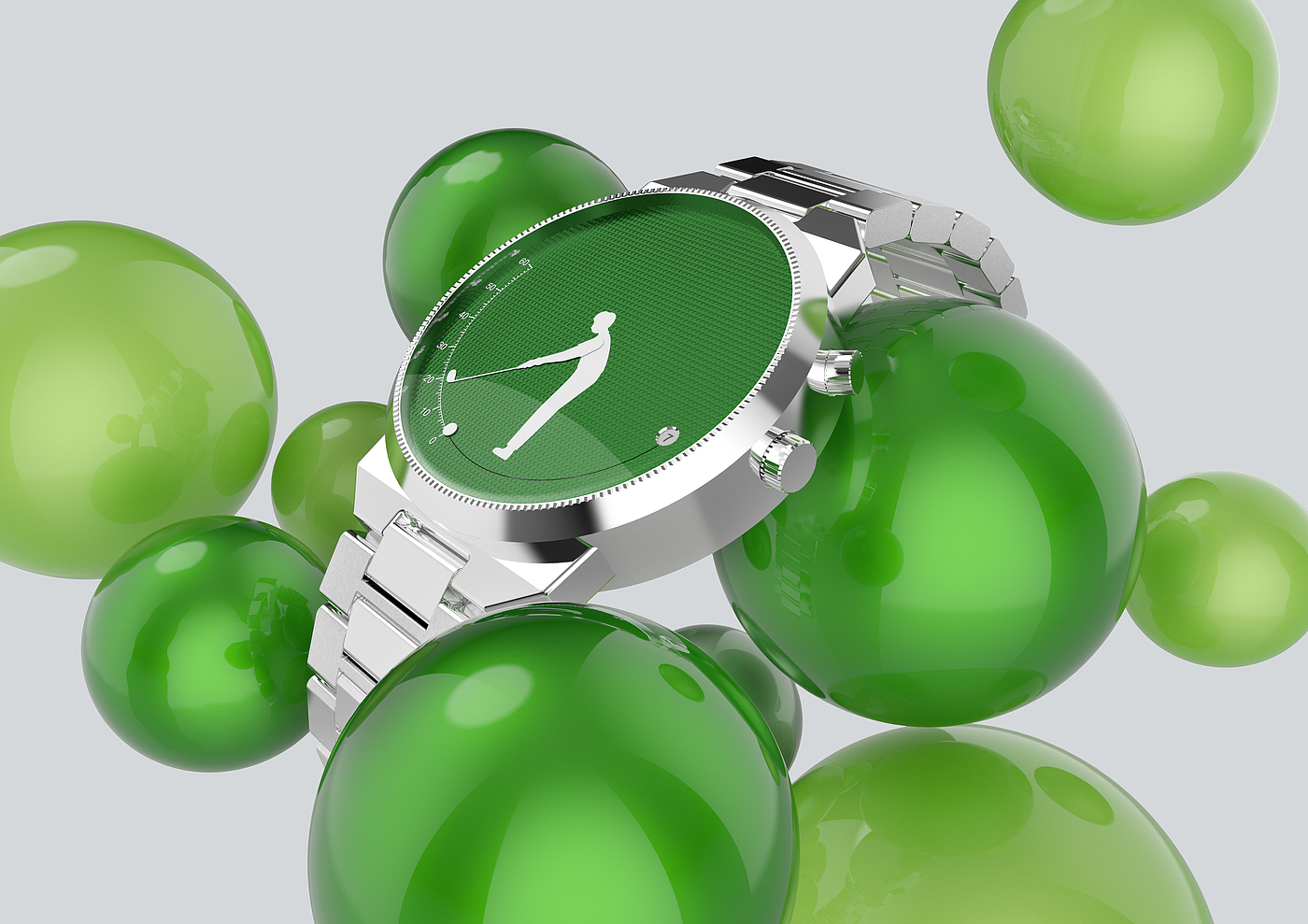 Wrist watch，product design，Creative design，