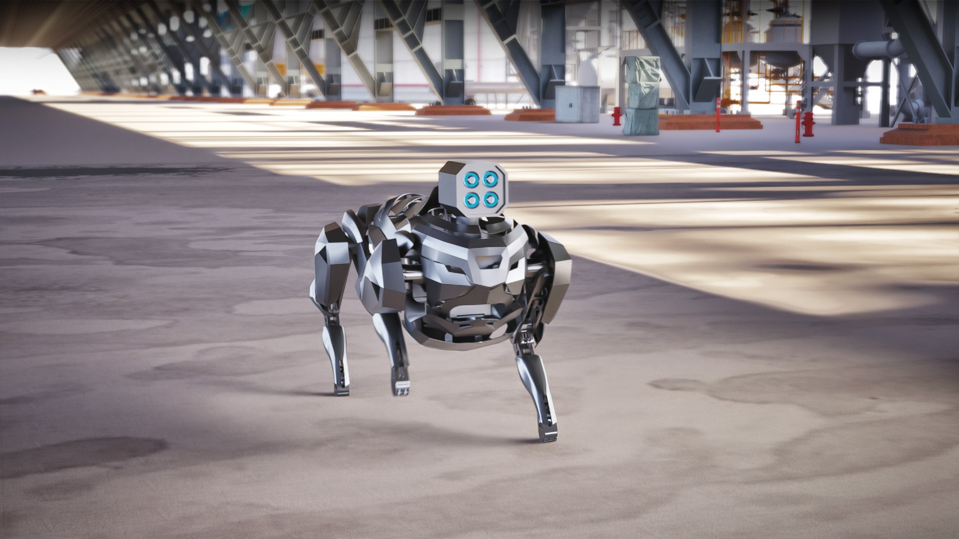 robot，industrial design，chemical inspection，explosion-proof，