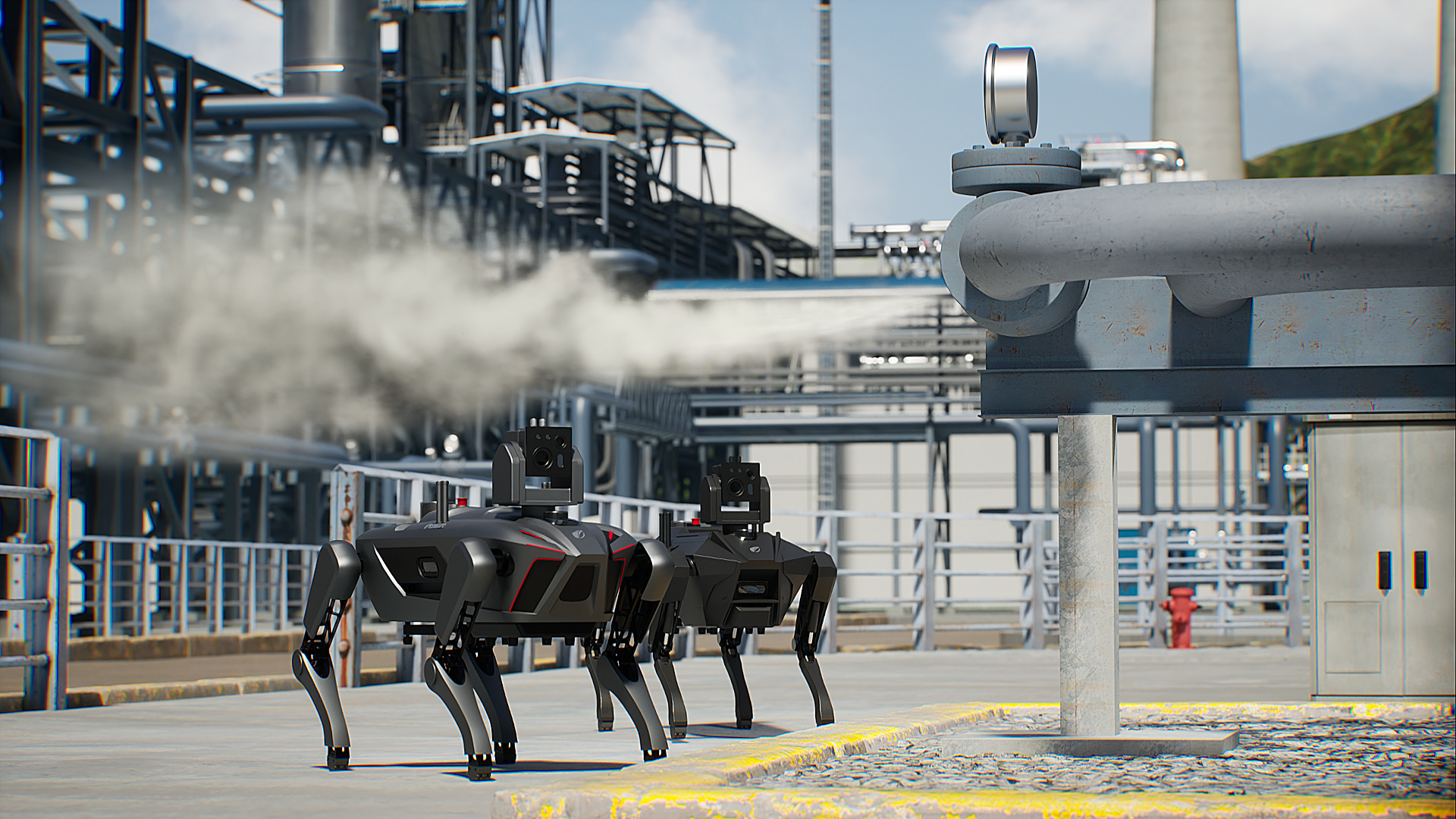 Boston Dynamic ，robot，industrial design，explosion-proof，