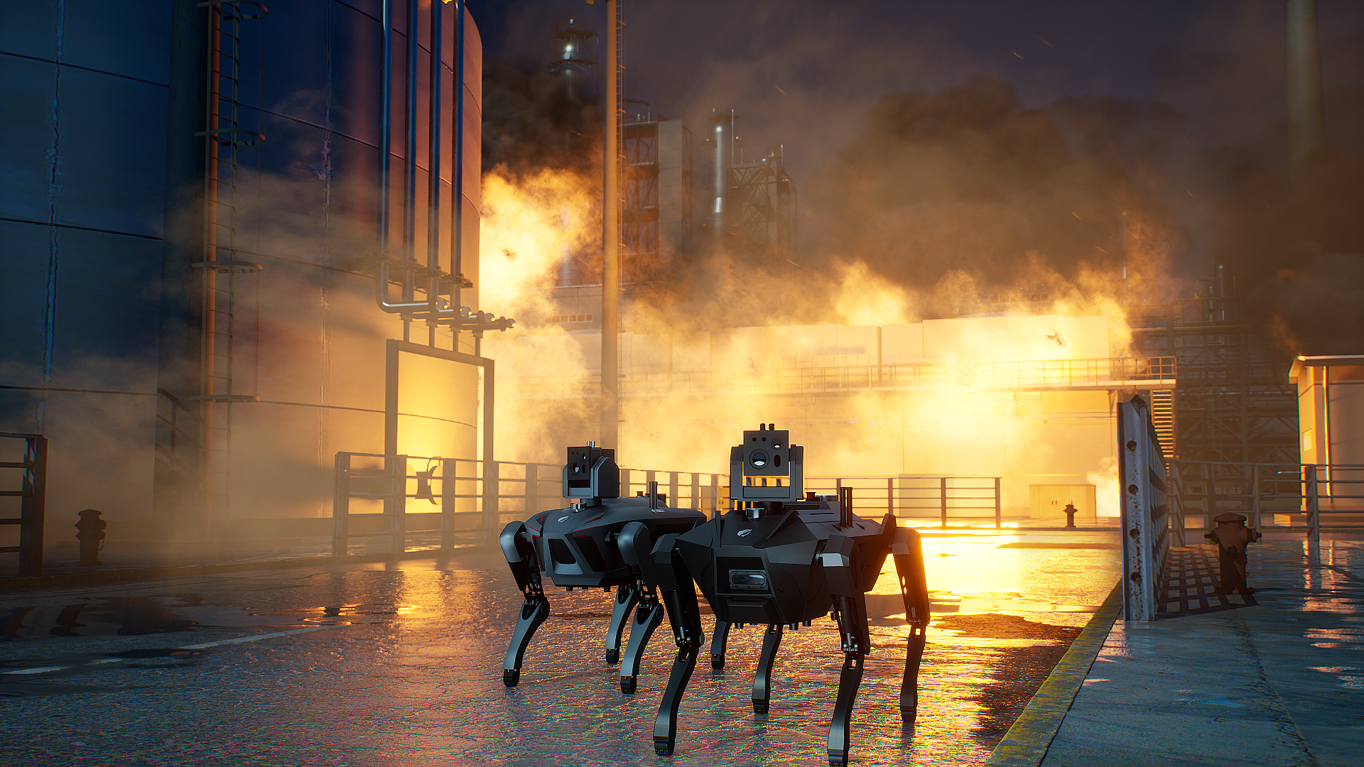 Boston Dynamic ，robot，industrial design，explosion-proof，