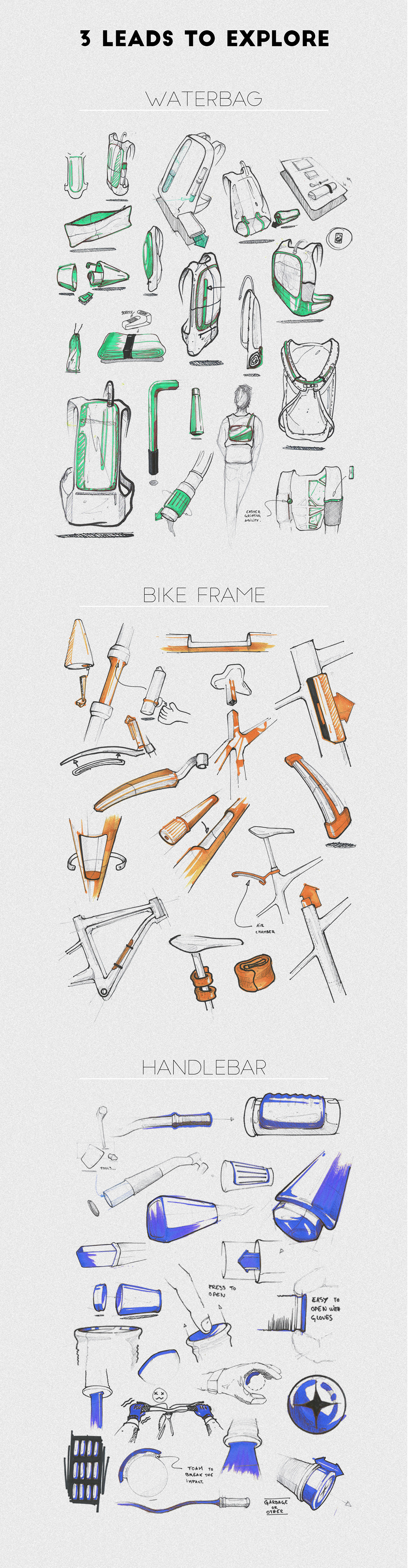 btwin，Bicycle，product design，black，