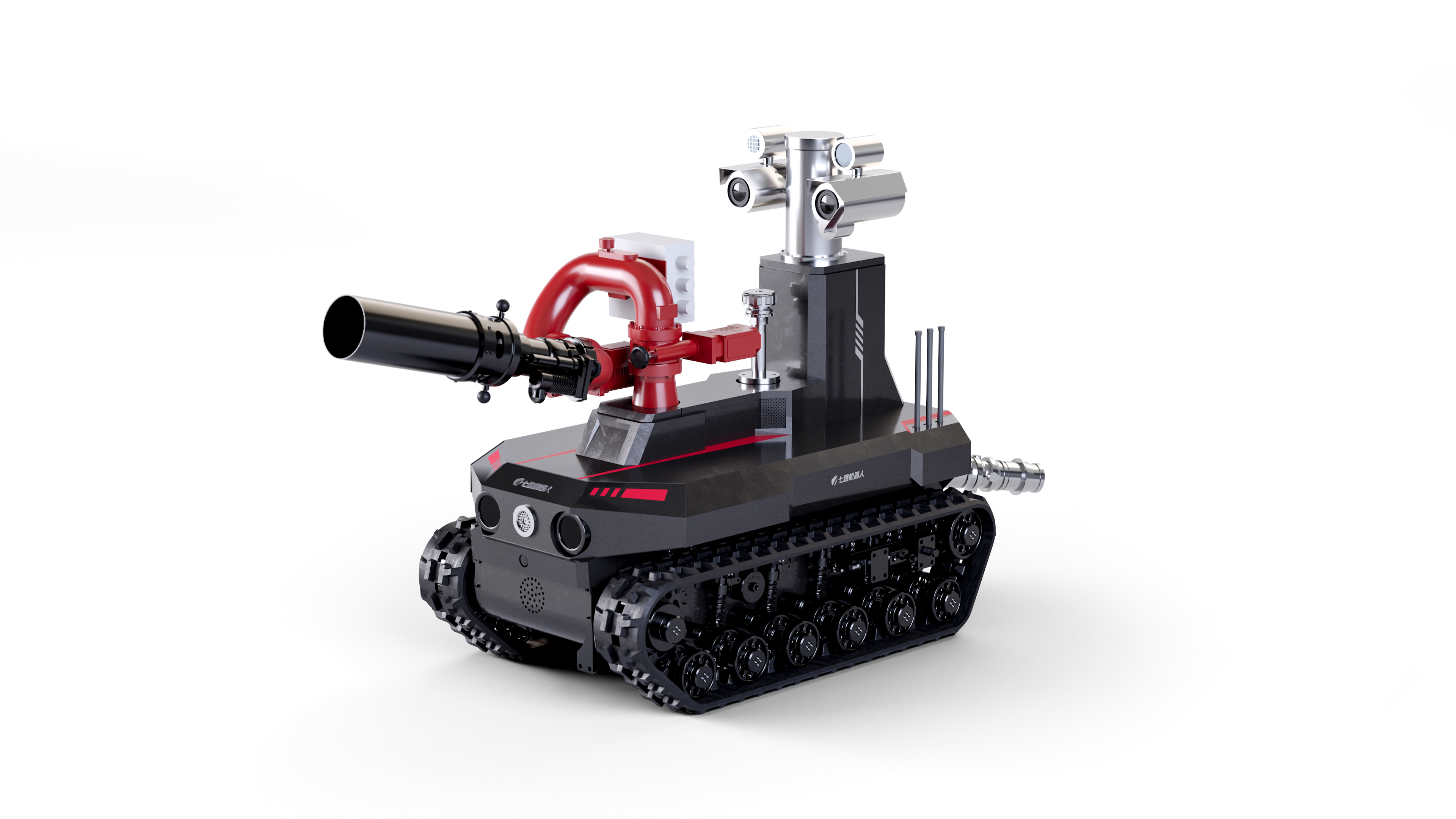 robot，fire control，Fire fighting，industrial design，