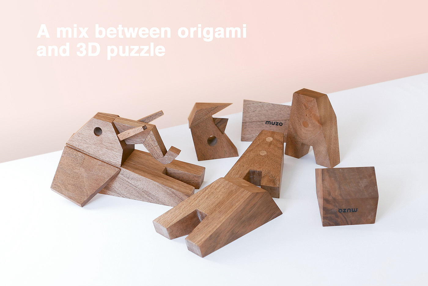 rhinoceros，elephant，giraffe，Toys，Ornaments，magnet，wood，Movable，Desk lamp，lamps and lanterns，Bedside lamp，rubber string，Control intensity，Mortise and tenon，