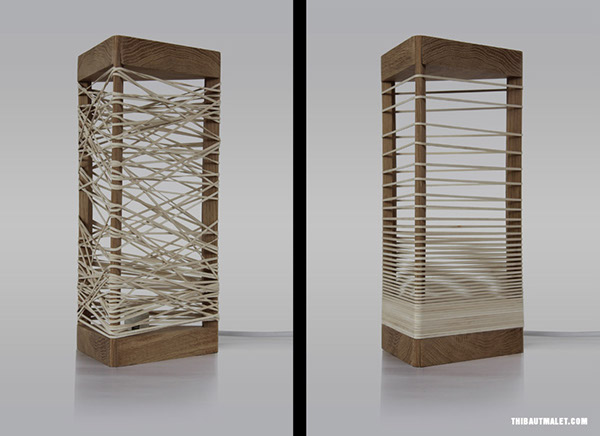 rhinoceros，elephant，giraffe，Toys，Ornaments，magnet，wood，Movable，Desk lamp，lamps and lanterns，Bedside lamp，rubber string，Control intensity，Mortise and tenon，