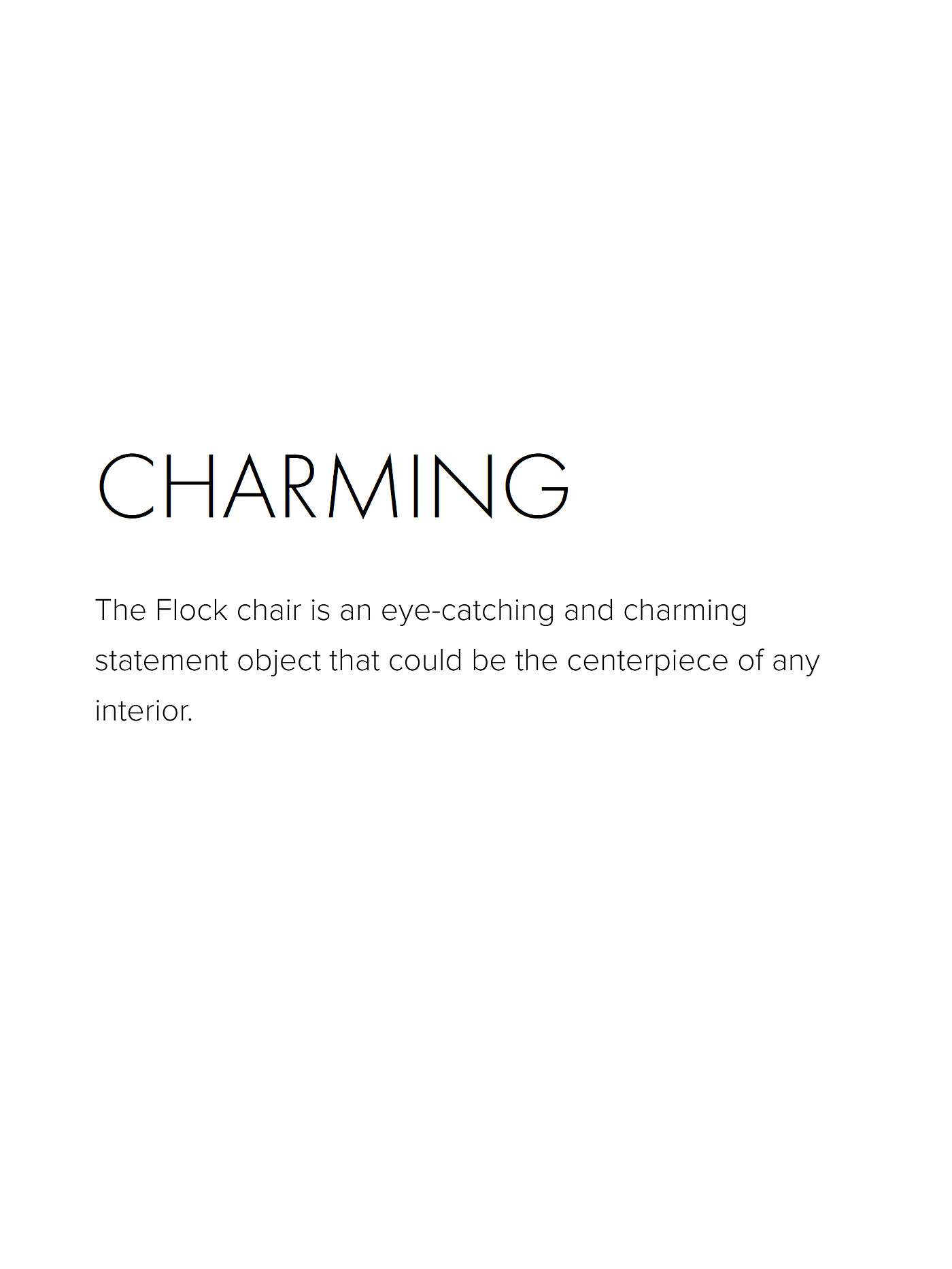 NAME，furniture，Home Furnishing，product design，chair，Flock，
