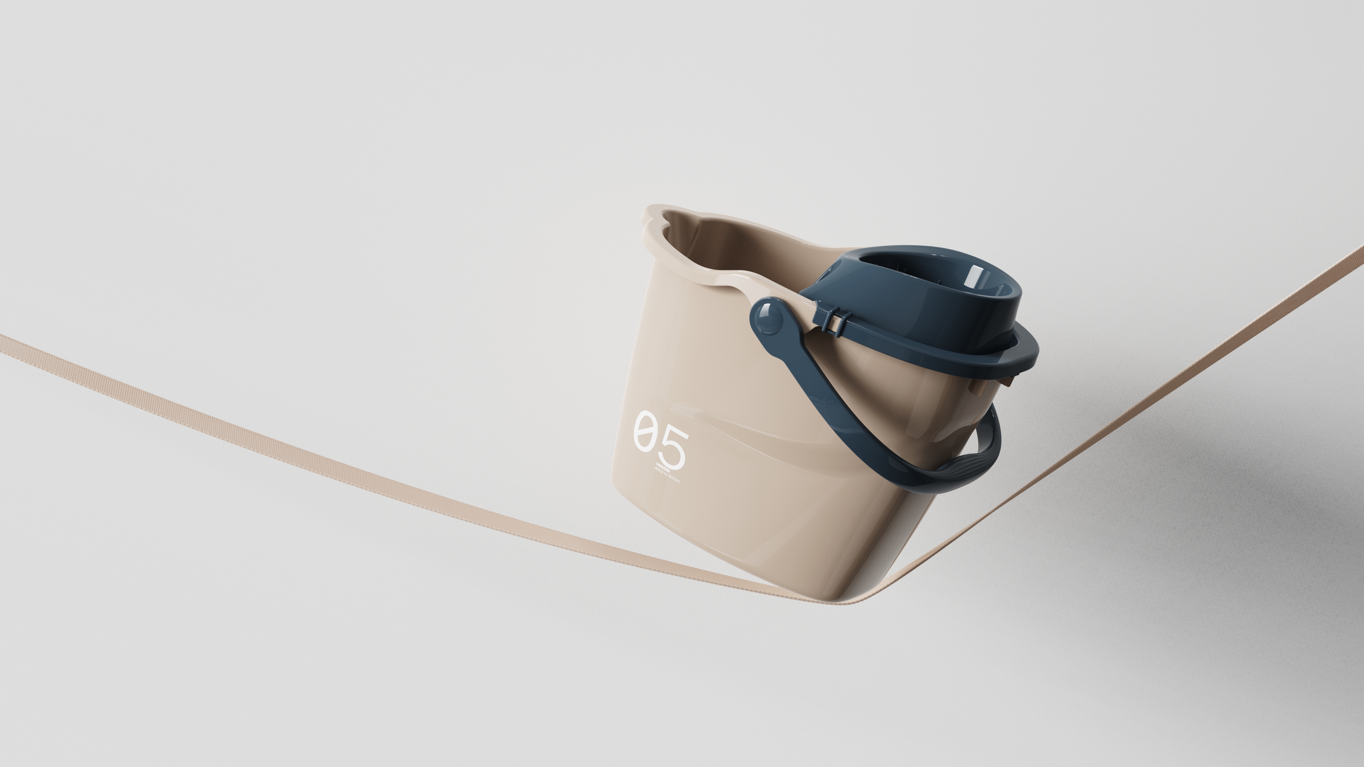 Daily Necessities，mop bucket，Washing bucket，bucket，product design，