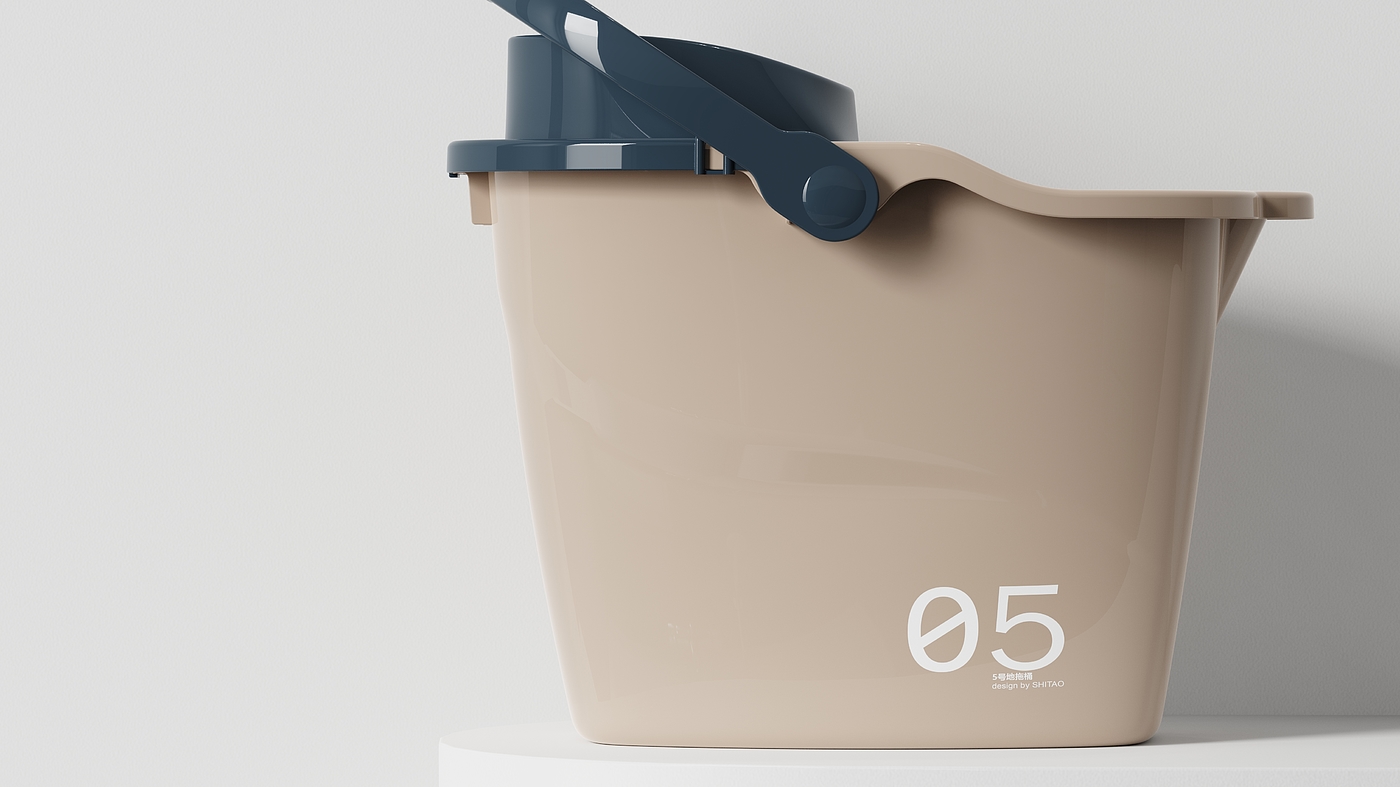 Daily Necessities，mop bucket，Washing bucket，bucket，product design，