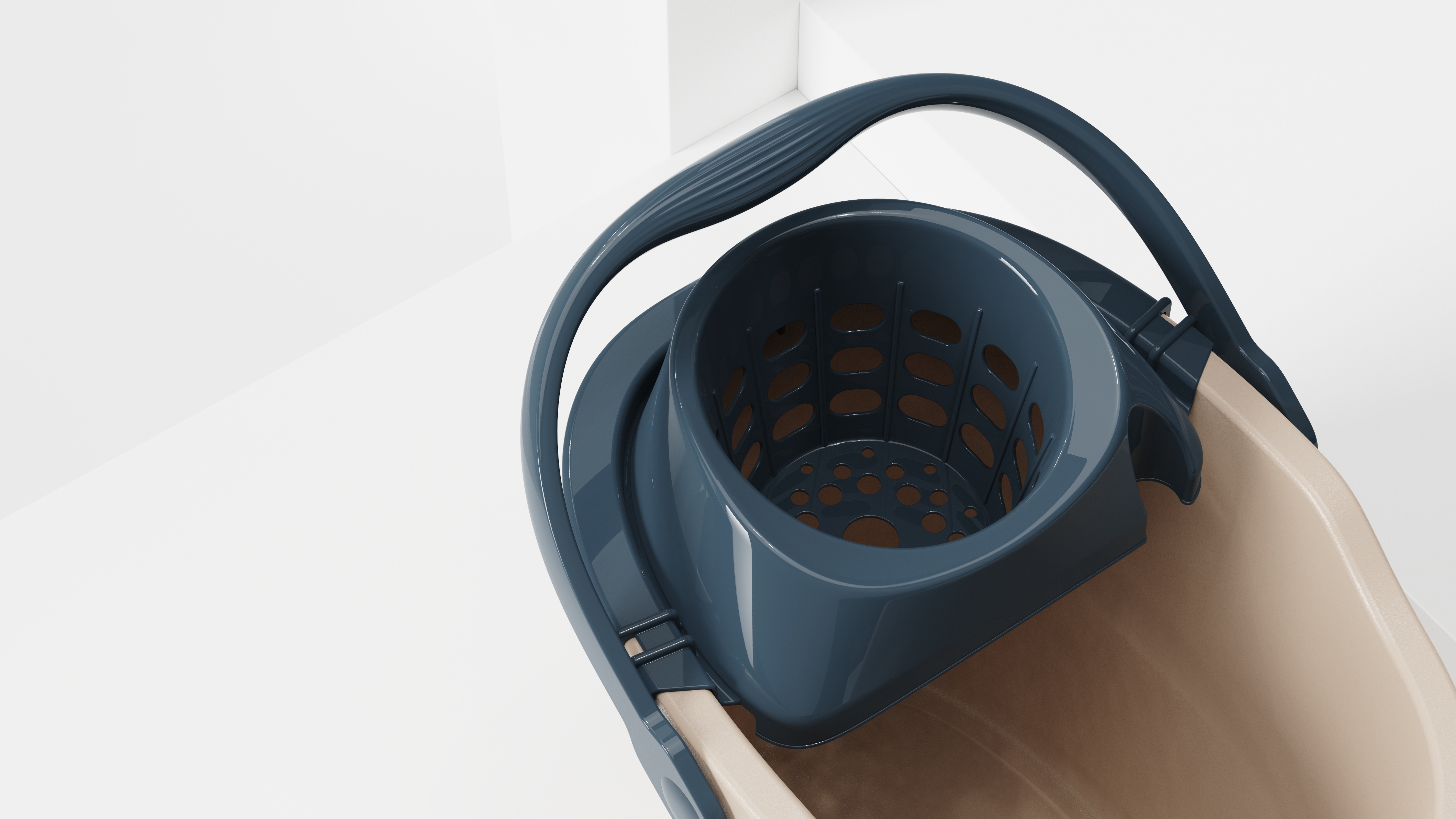 Daily Necessities，mop bucket，Washing bucket，bucket，product design，