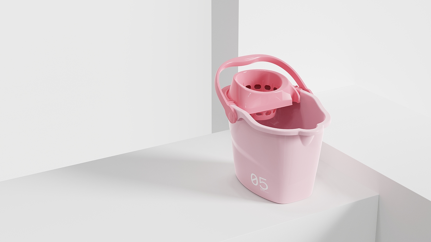 Daily Necessities，mop bucket，Washing bucket，bucket，product design，