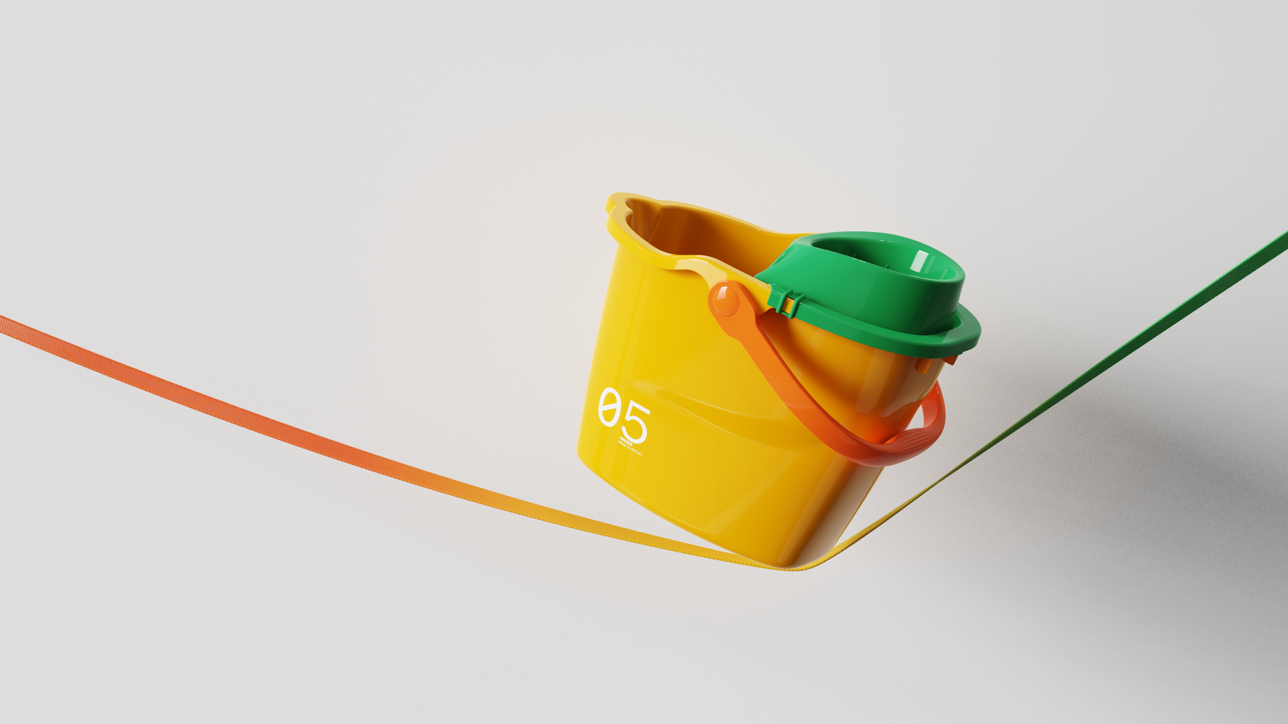 Daily Necessities，mop bucket，Washing bucket，bucket，product design，