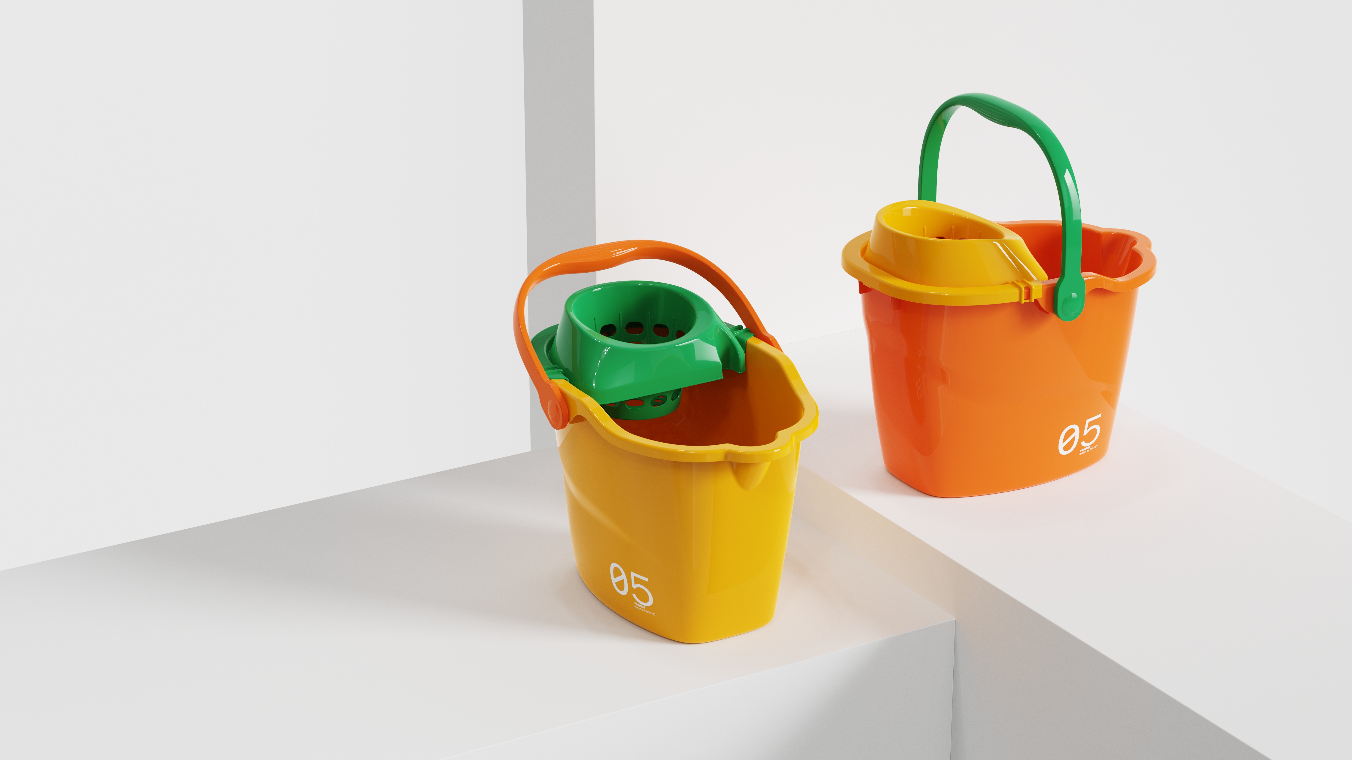 Daily Necessities，mop bucket，Washing bucket，bucket，product design，