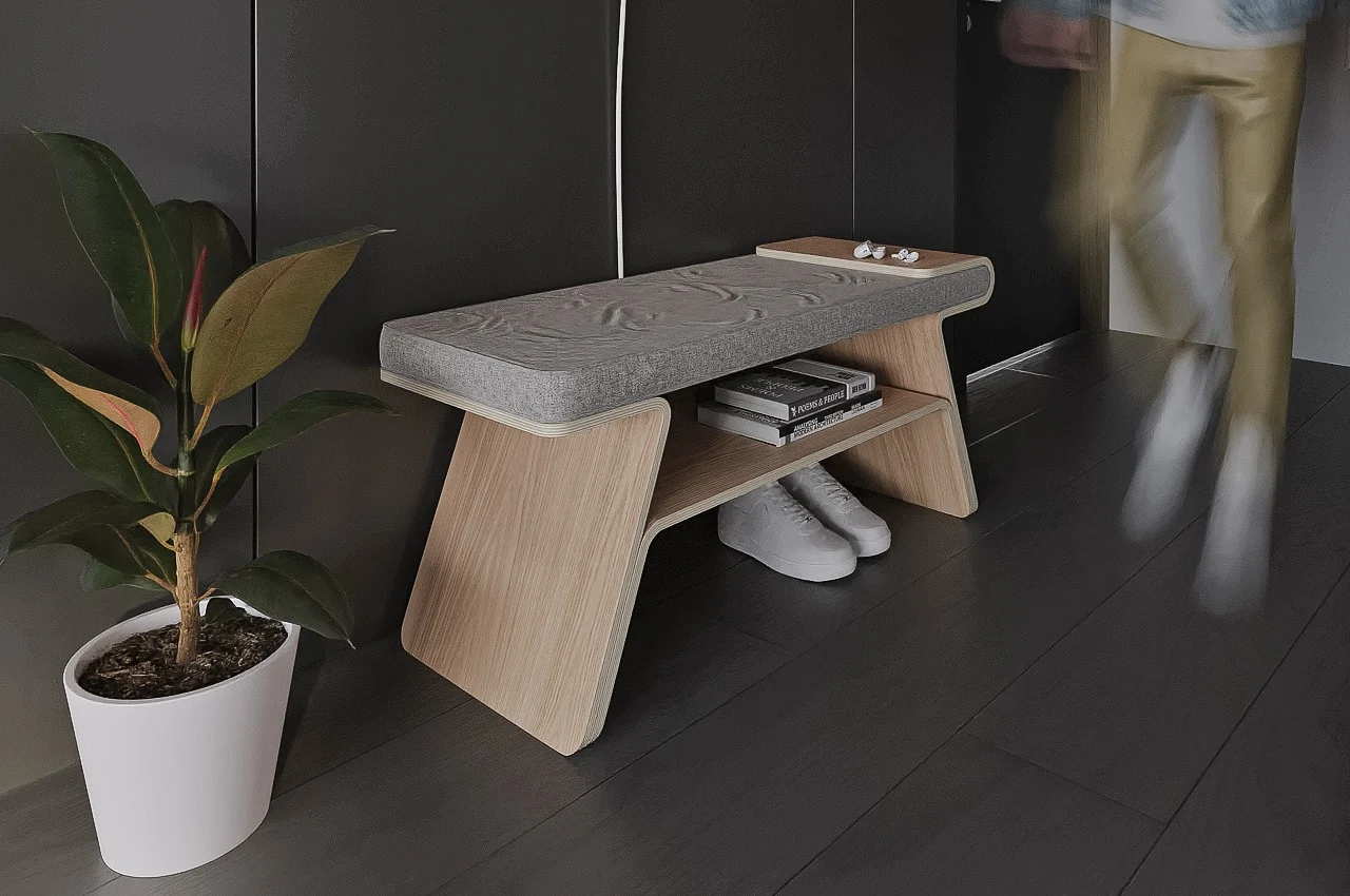 shoe rack，product design，bench，Home Furnishing，furniture，Design，