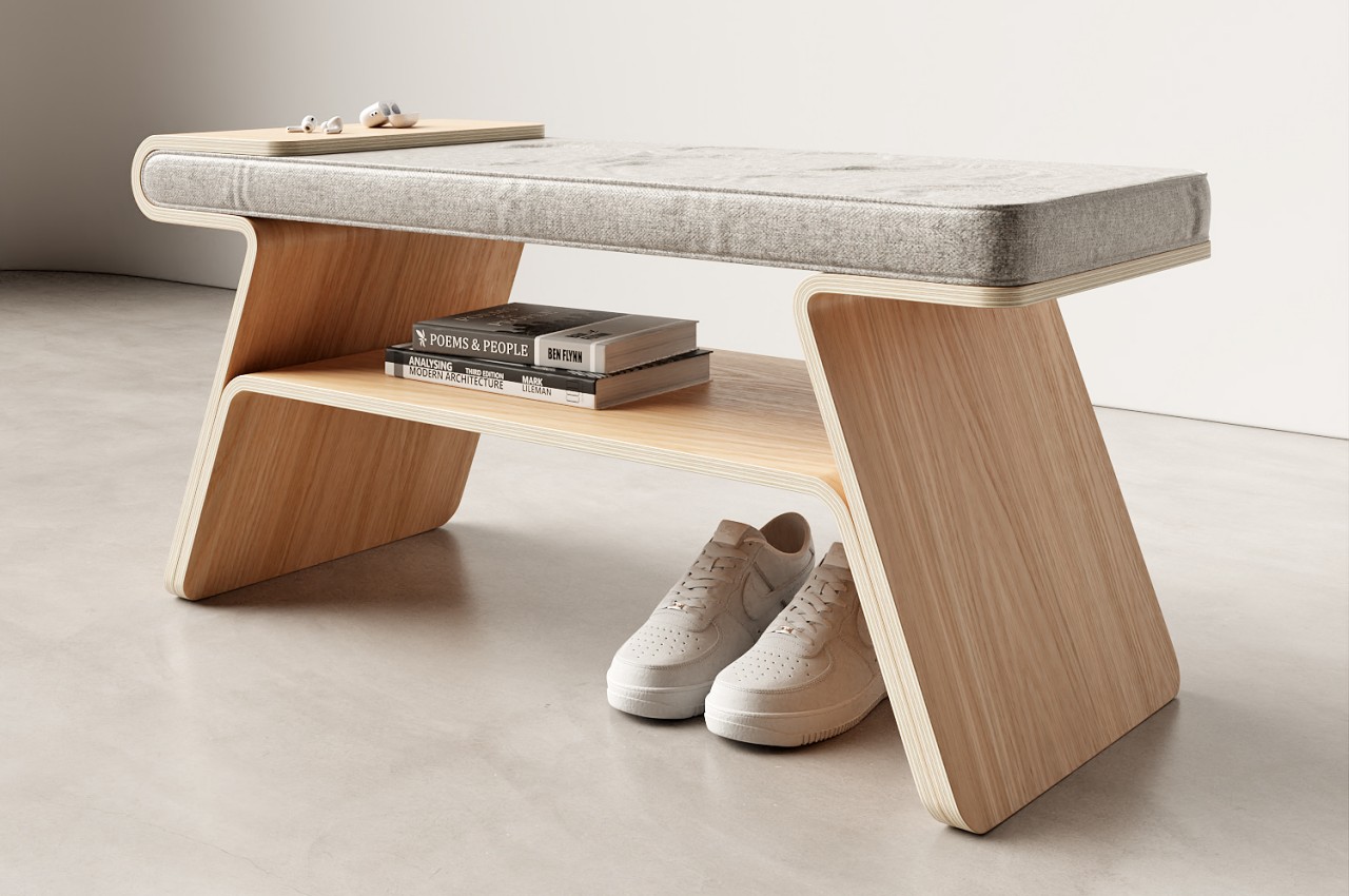 shoe rack，product design，bench，Home Furnishing，furniture，Design，