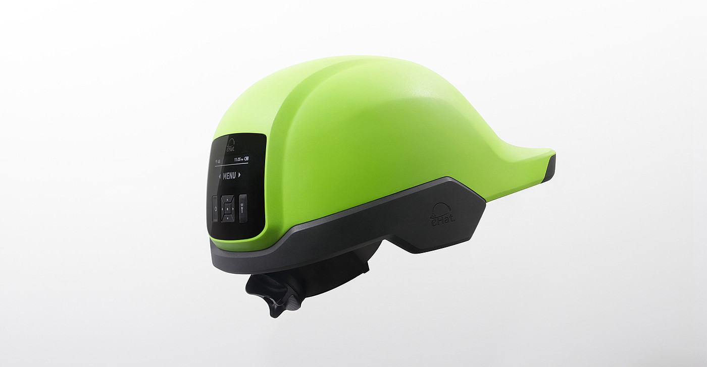 eHat，安全帽，草绿色，通讯设备，