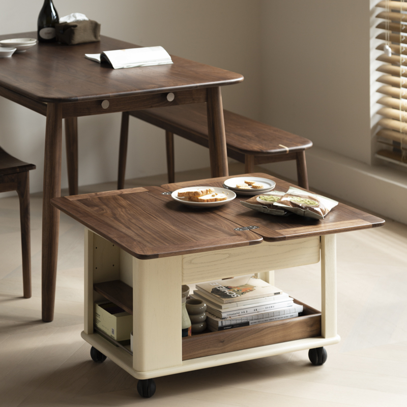 furniture design ，Original design，Solid wood furniture，Trolley，tea table，