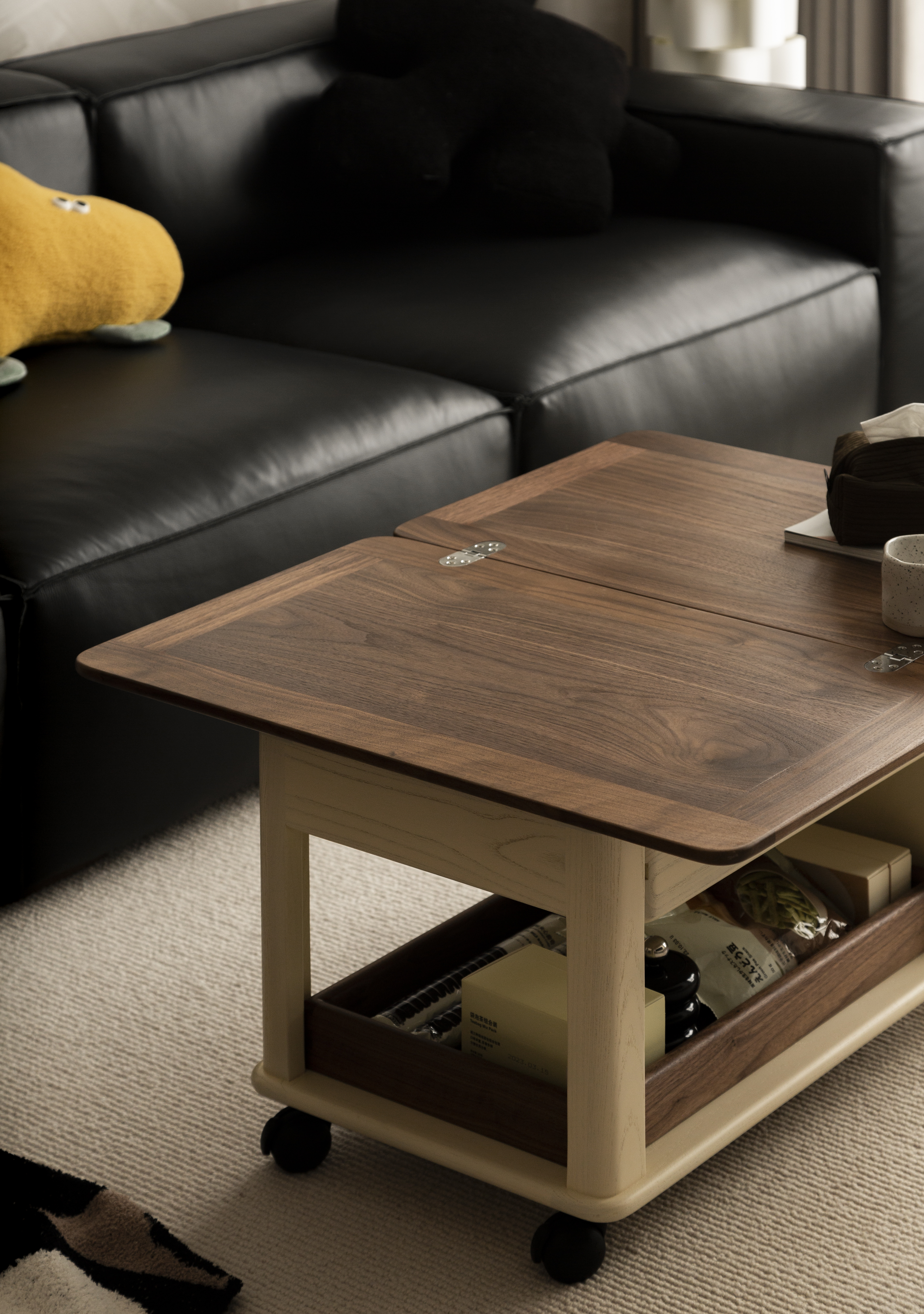 furniture design ，Original design，Solid wood furniture，Trolley，tea table，