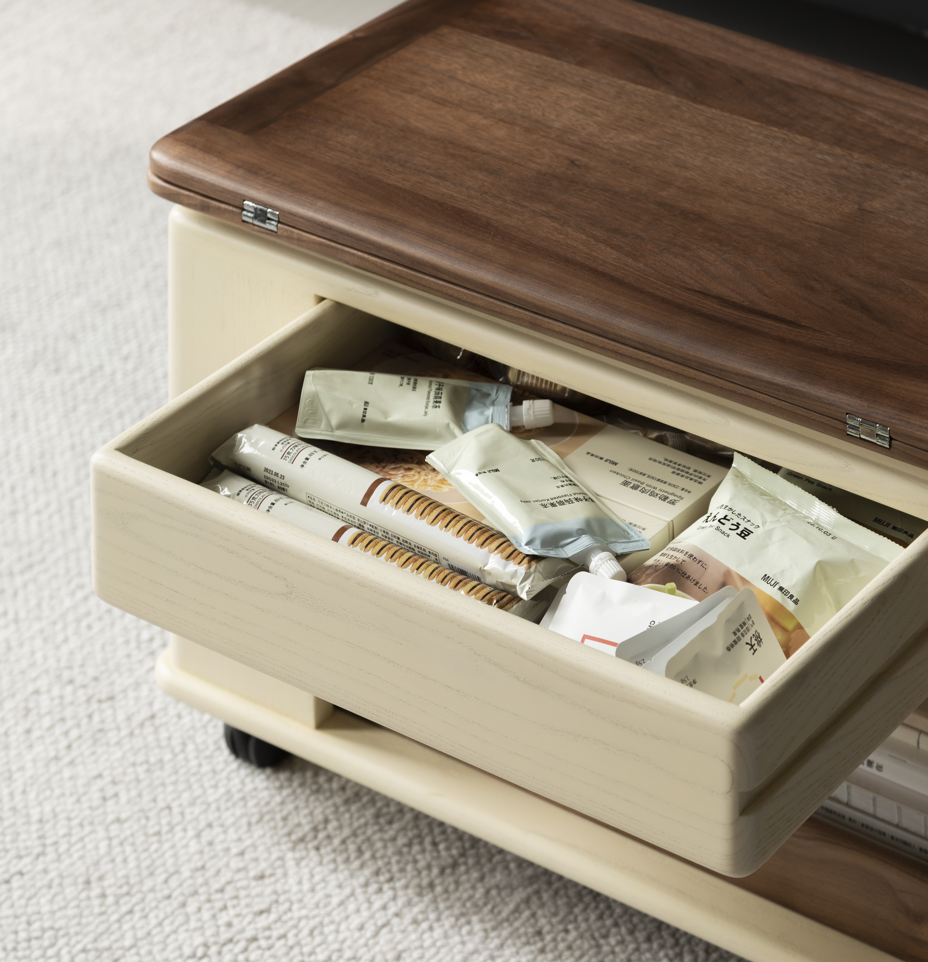 furniture design ，Original design，Solid wood furniture，Trolley，tea table，