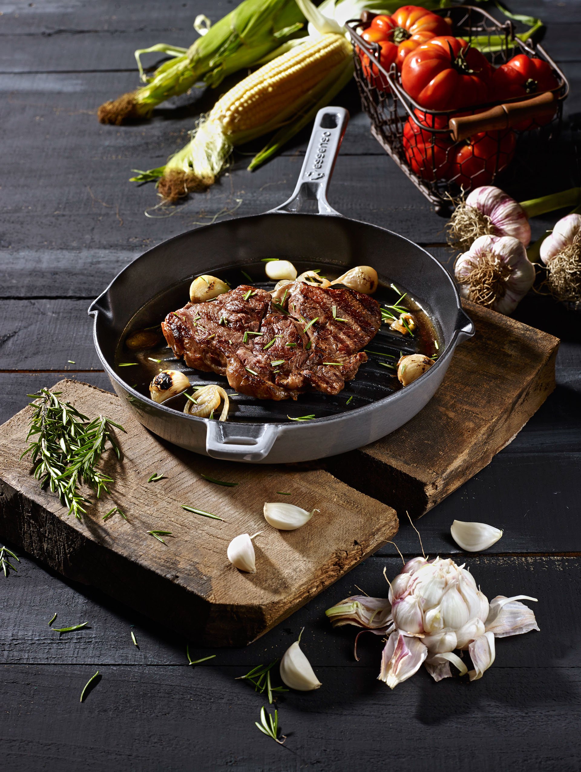 Pain point，Frying pan，red dot，